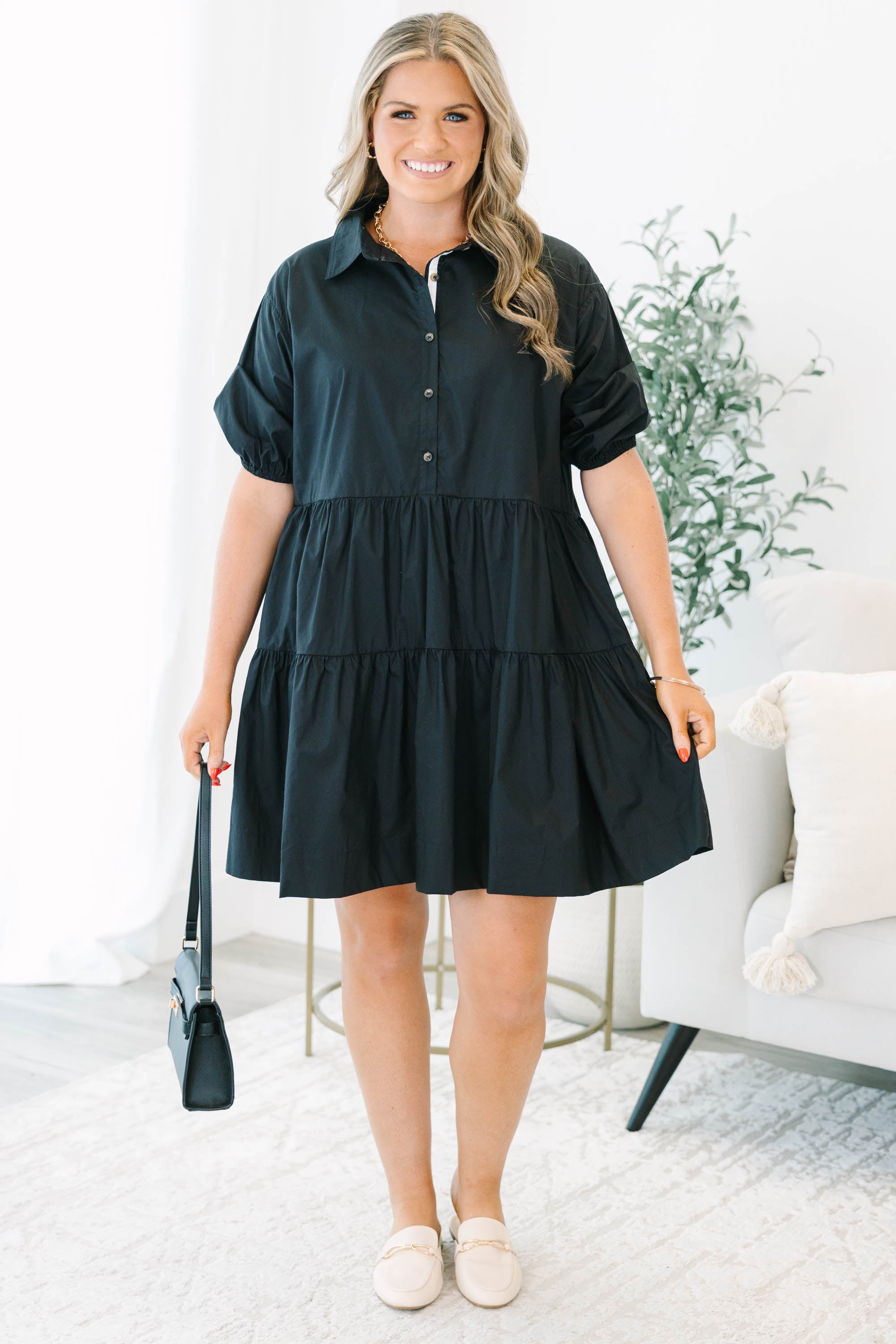 In All Honesty Dress, Black