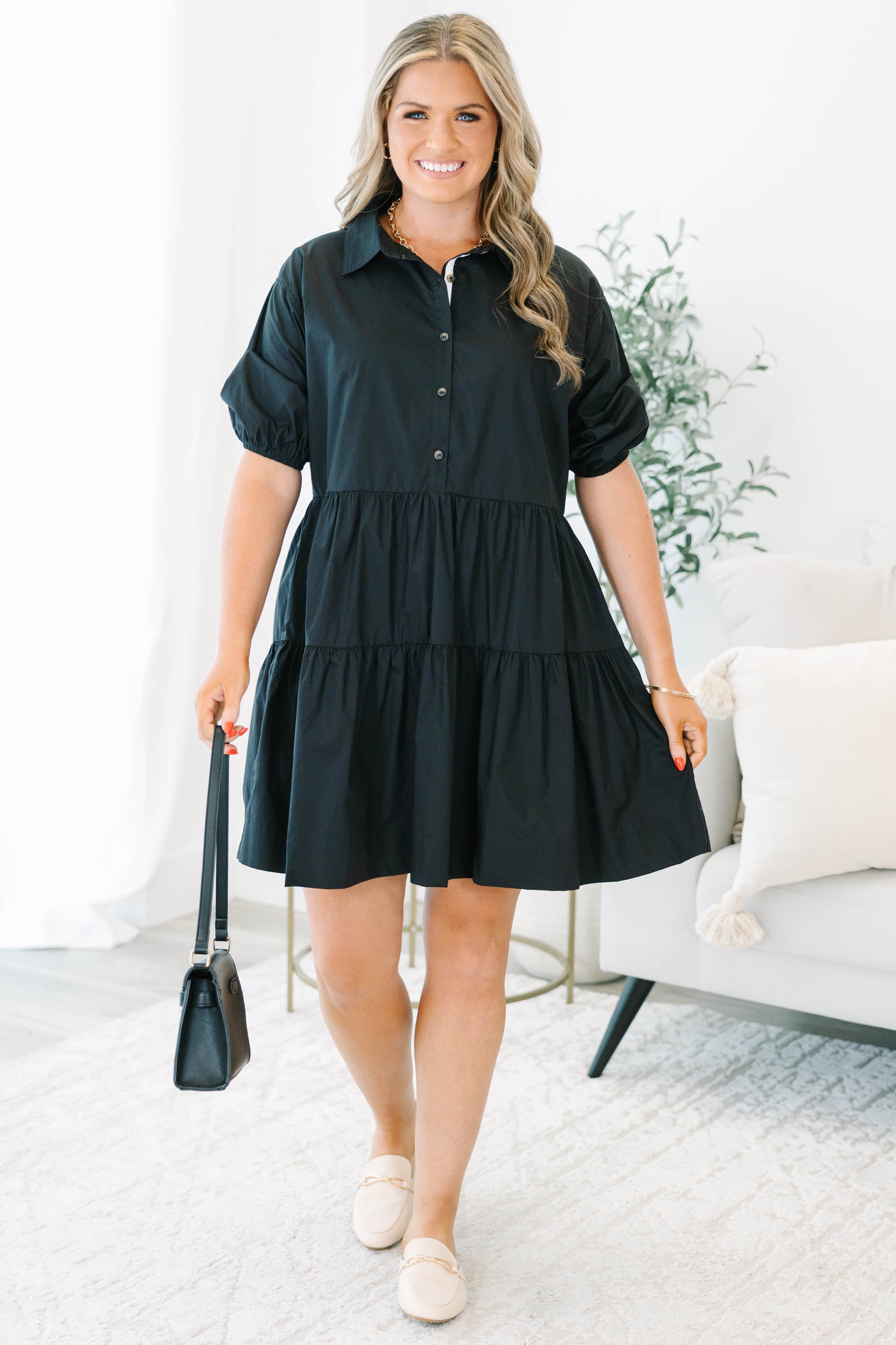 In All Honesty Dress, Black
