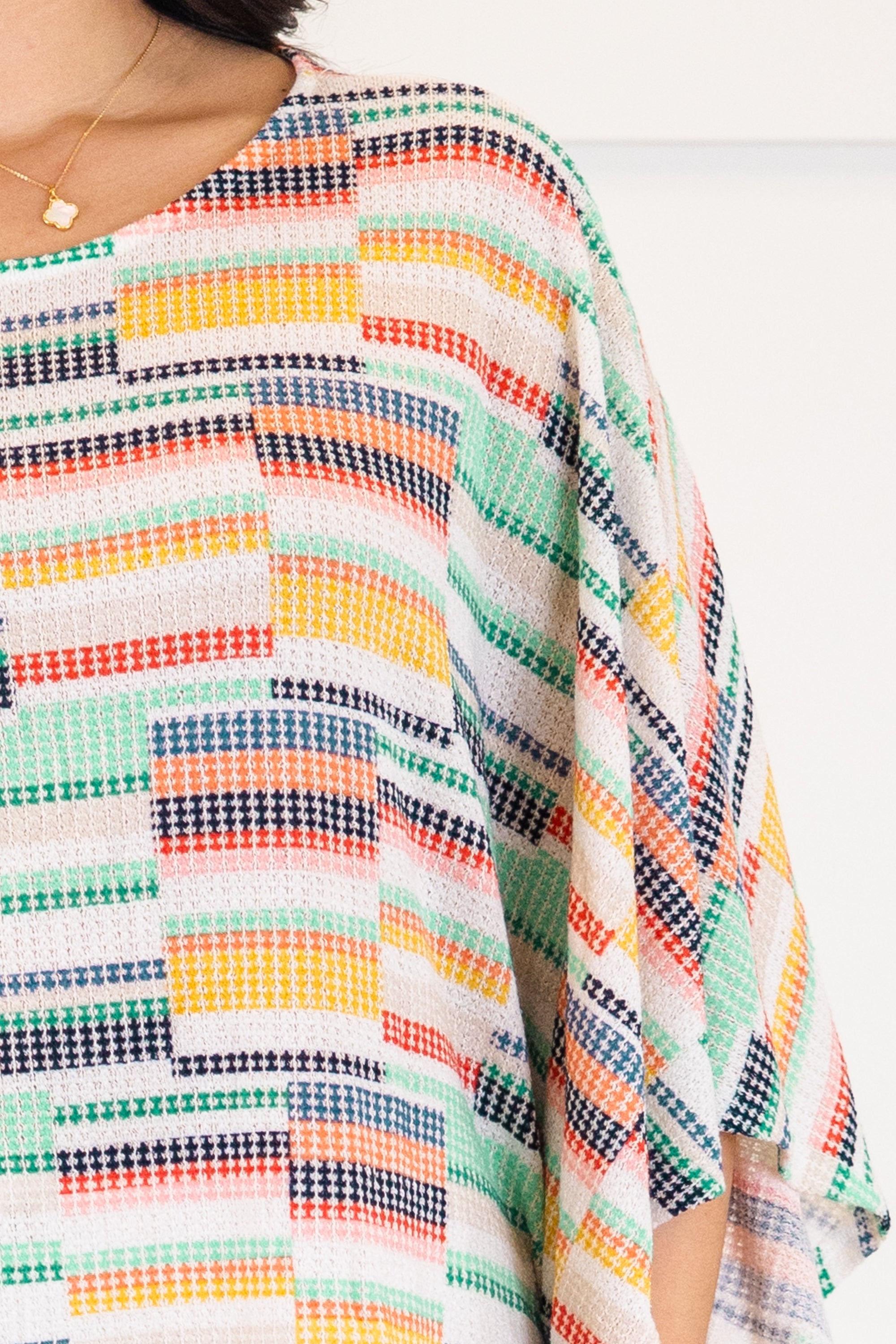 In Between The Lines Top, Multi Stripe