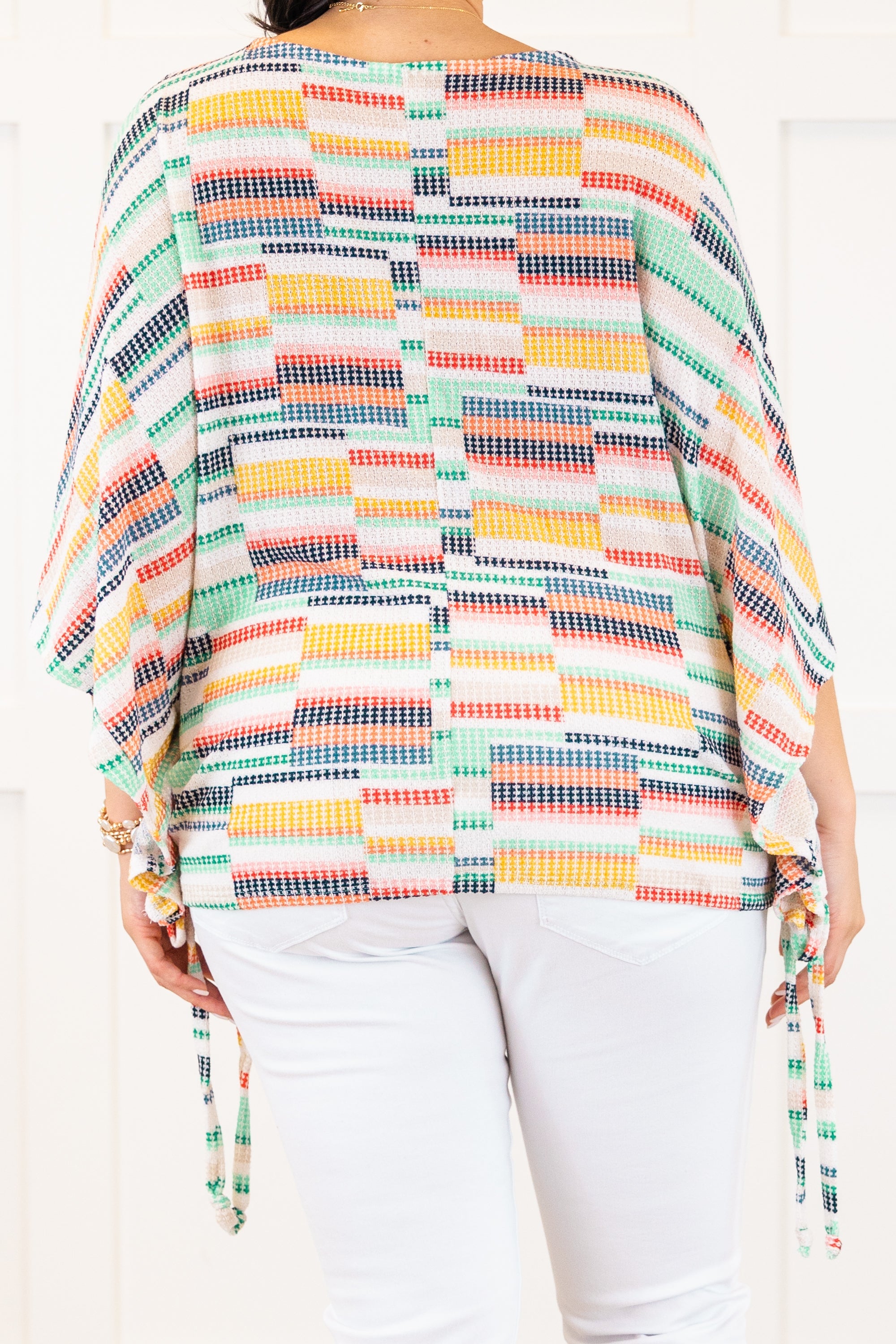 In Between The Lines Top, Multi Stripe