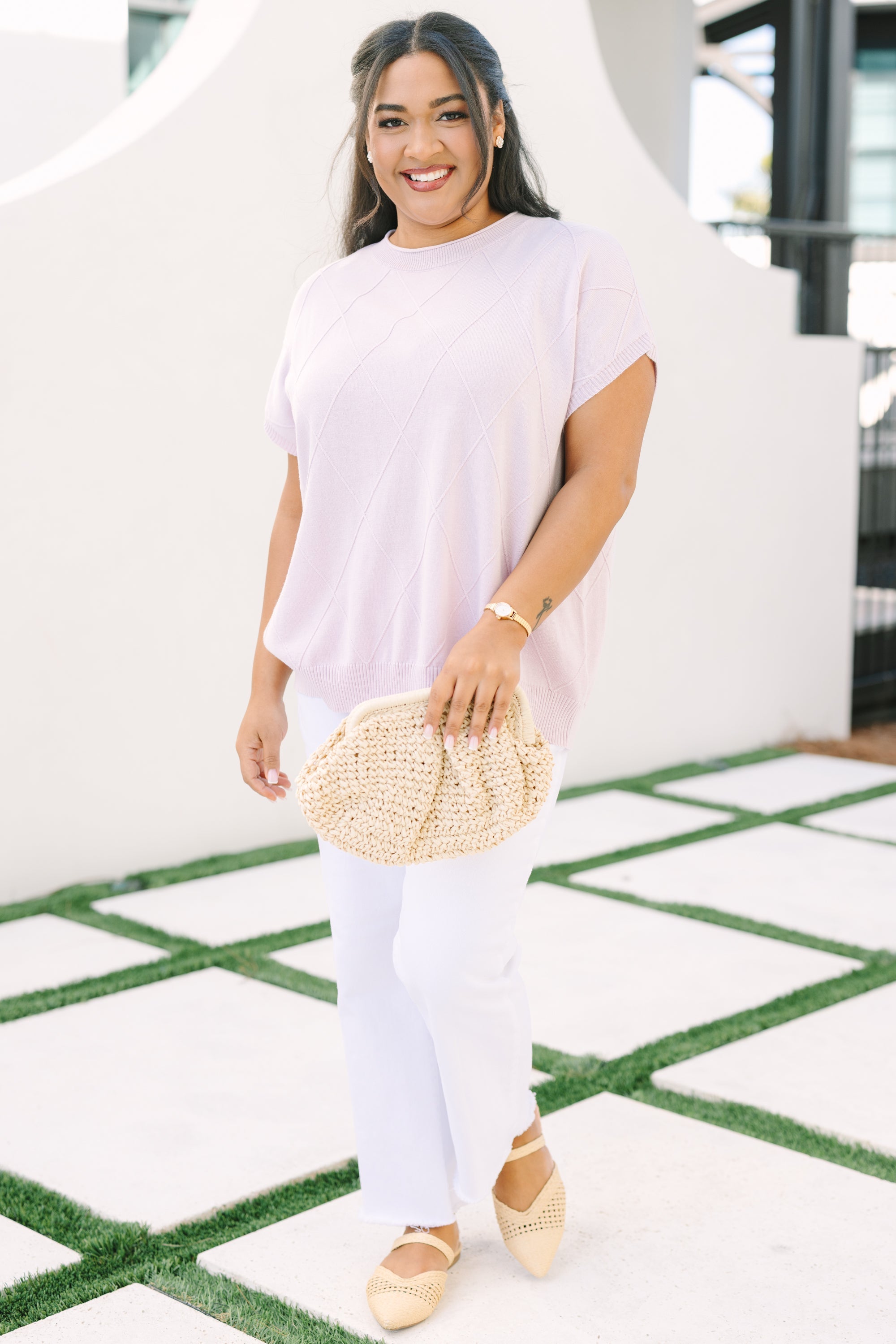 In Control Sweater, Light Purple