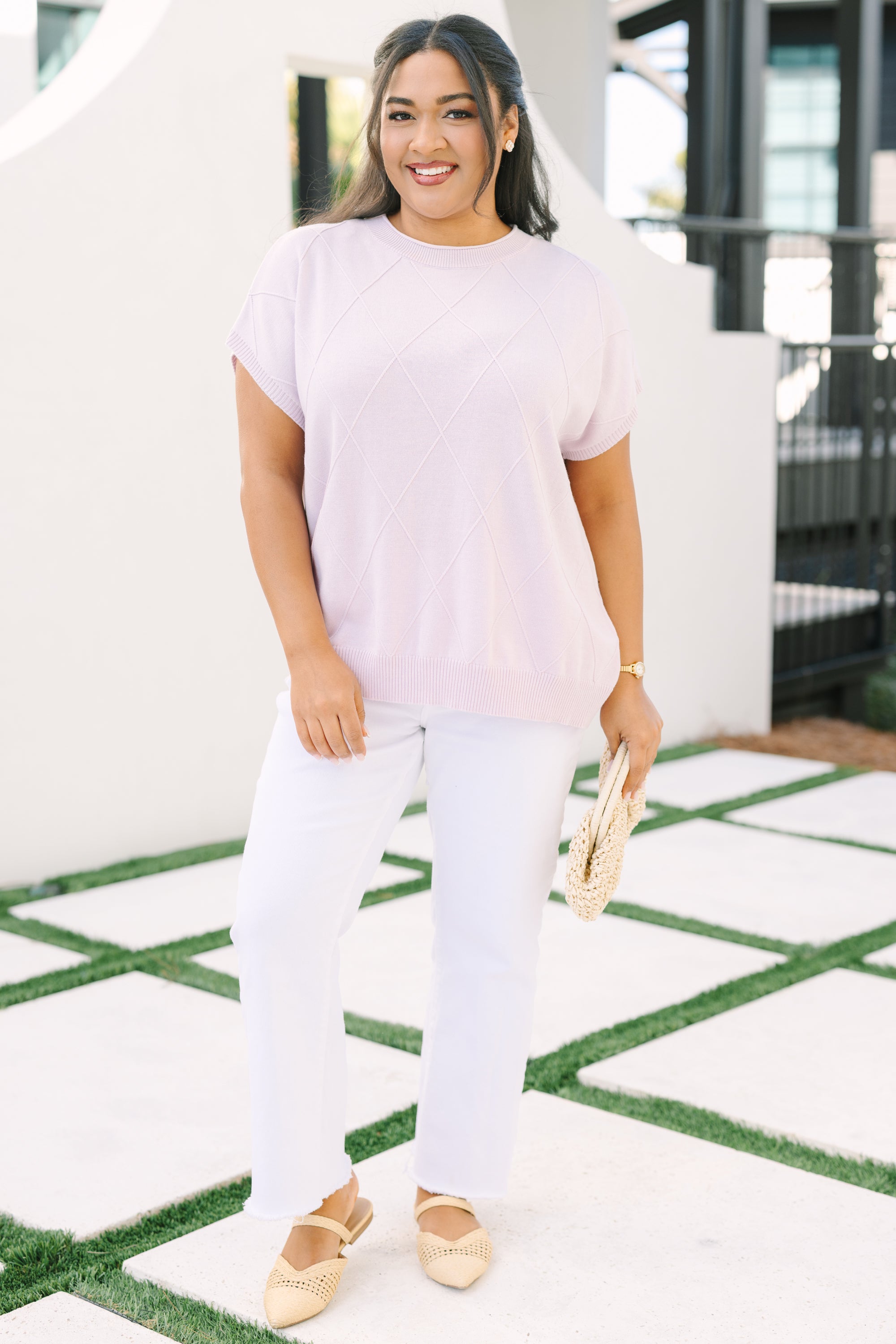 In Control Sweater, Light Purple