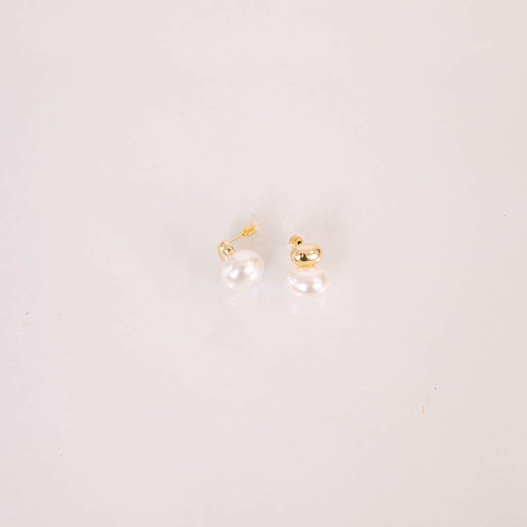In Good Light Earrings, Pearl