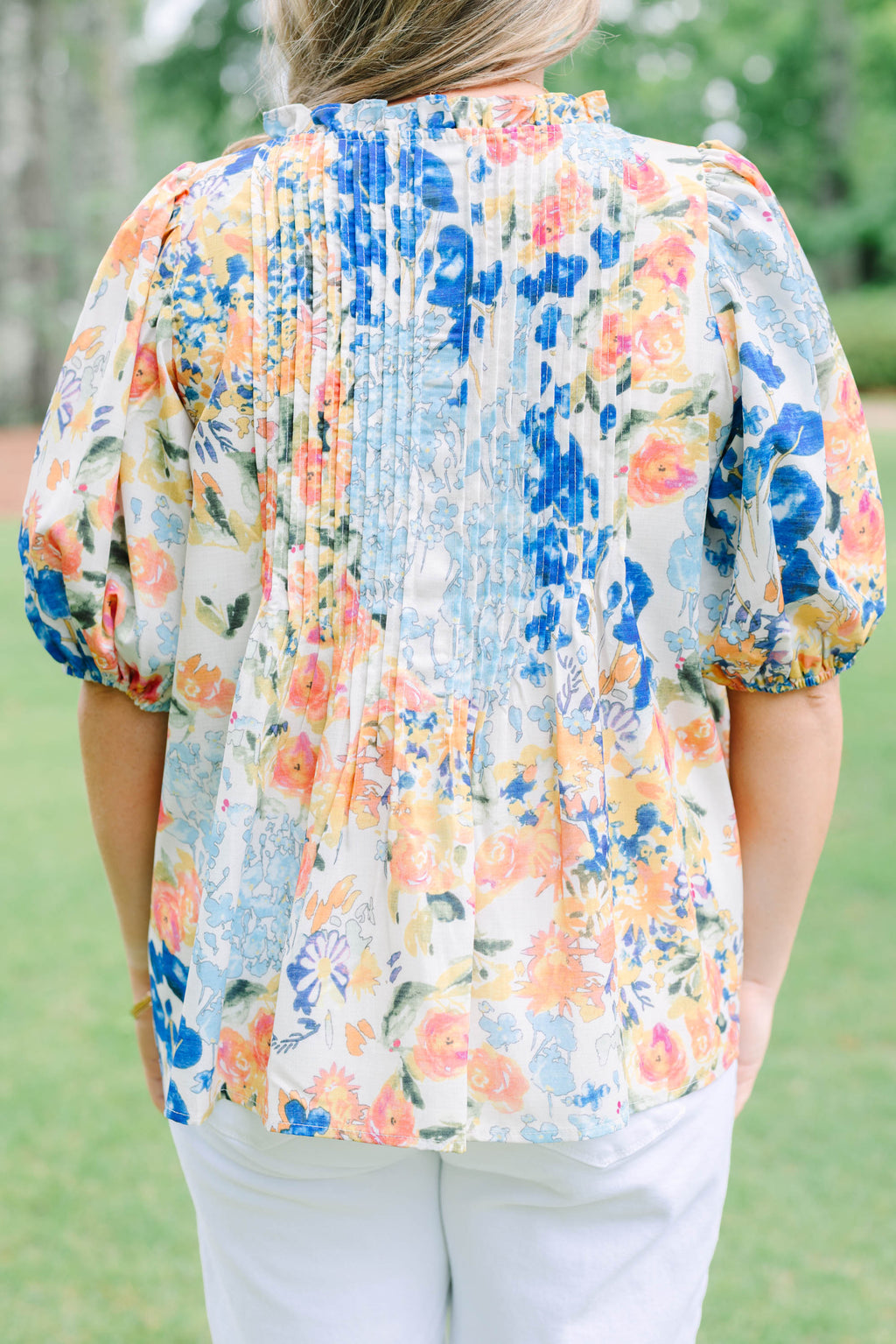 In Harmony Top, Blue