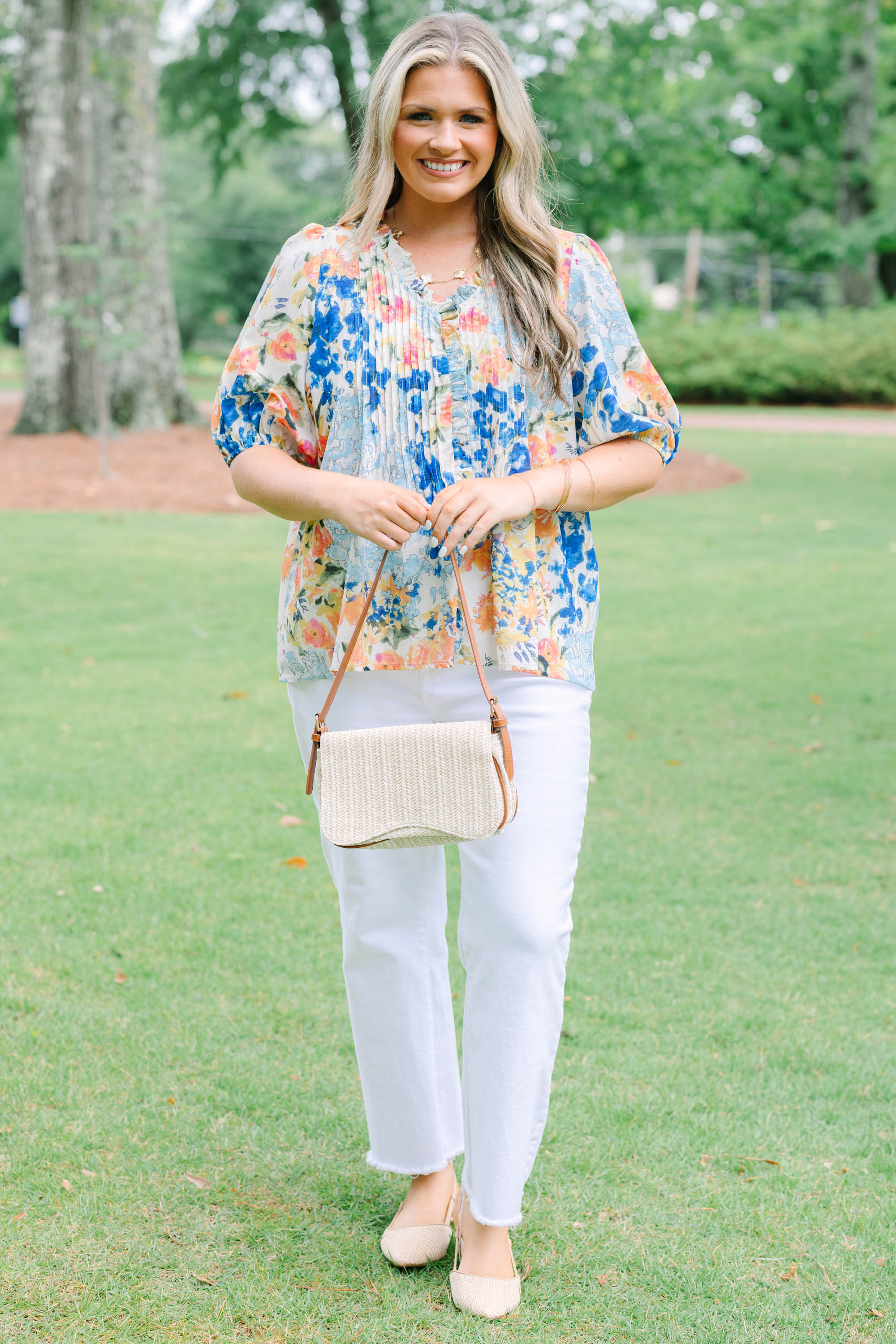 In Harmony Top, Blue