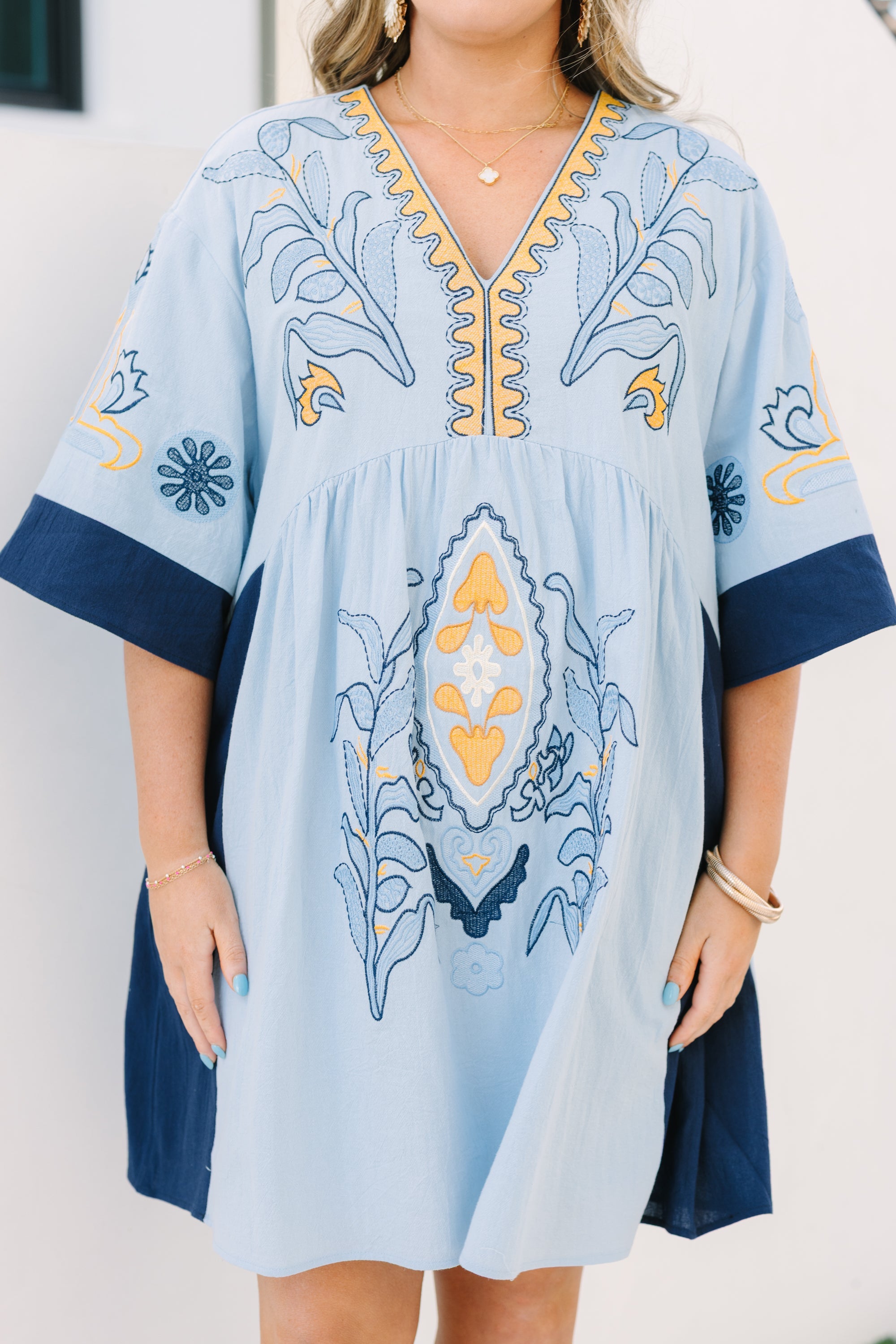 In My Favor Dress, Blue