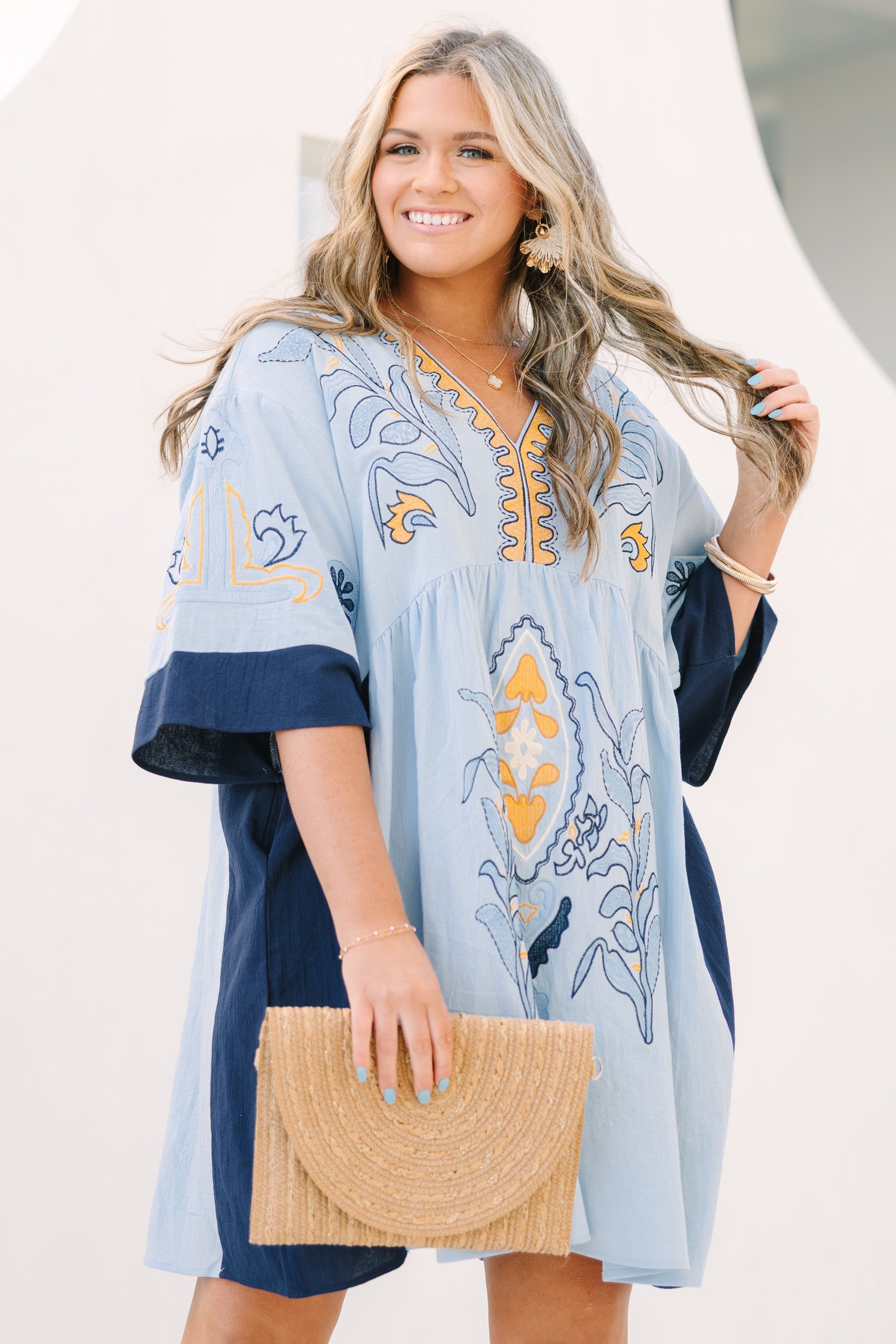 In My Favor Dress, Blue