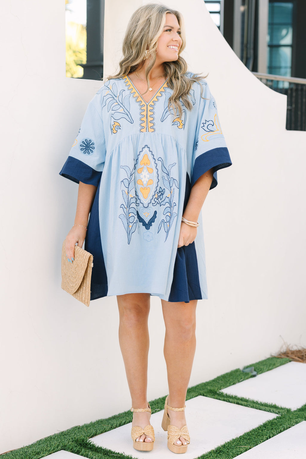 In My Favor Dress, Blue