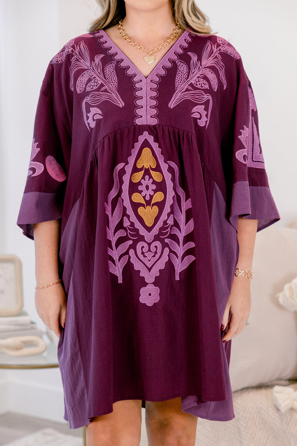 In My Favor Dress, Plum