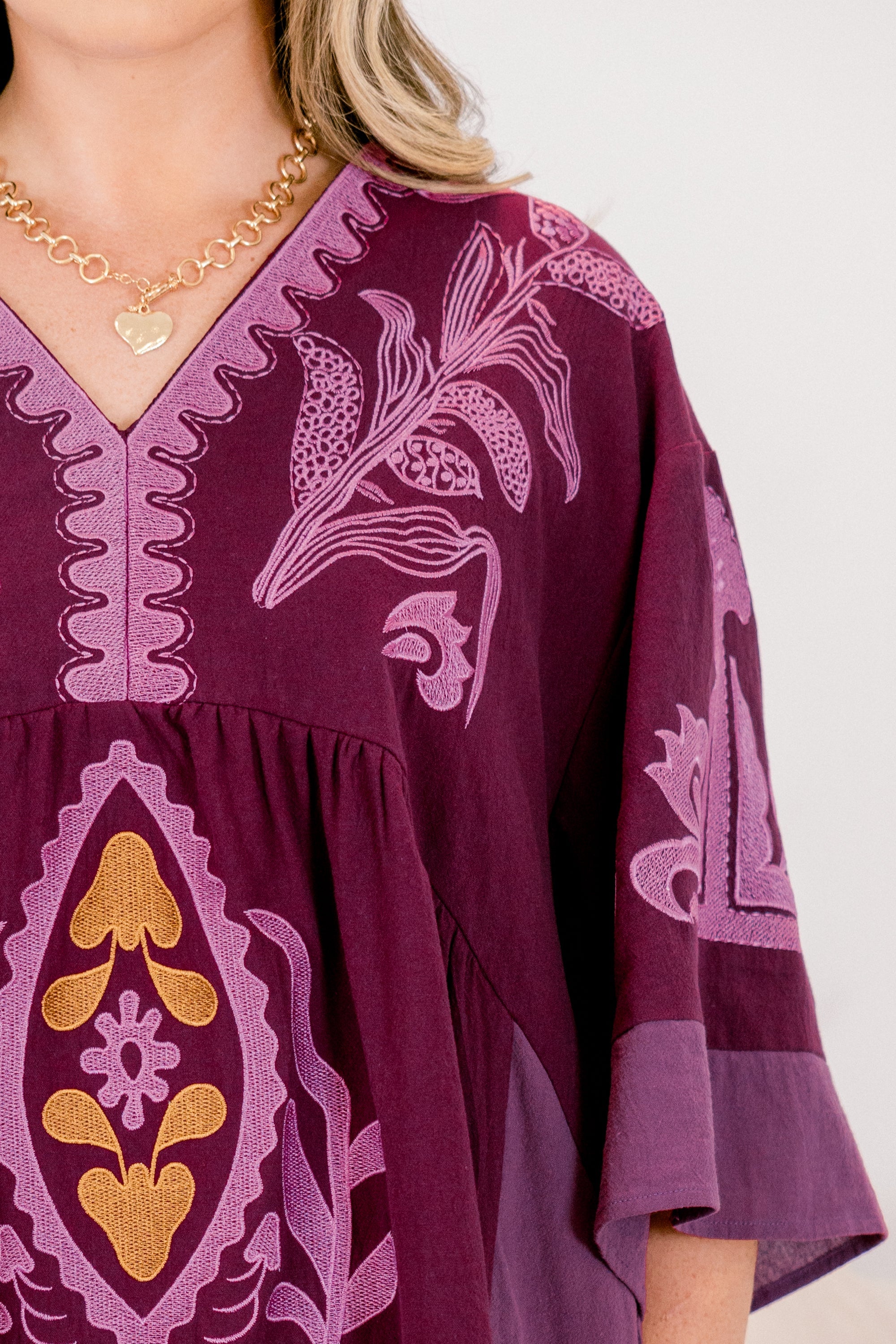In My Favor Dress, Plum