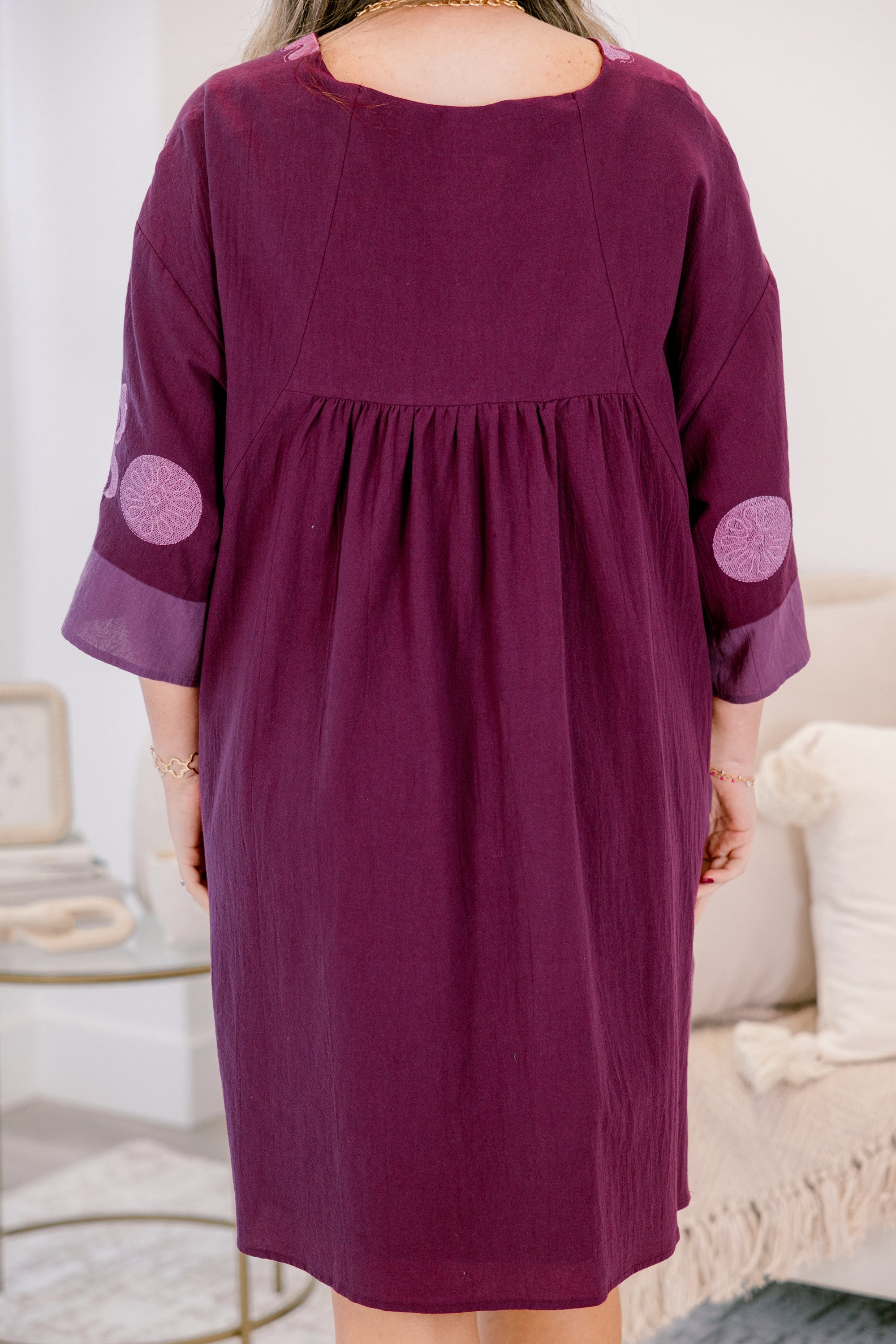 In My Favor Dress, Plum