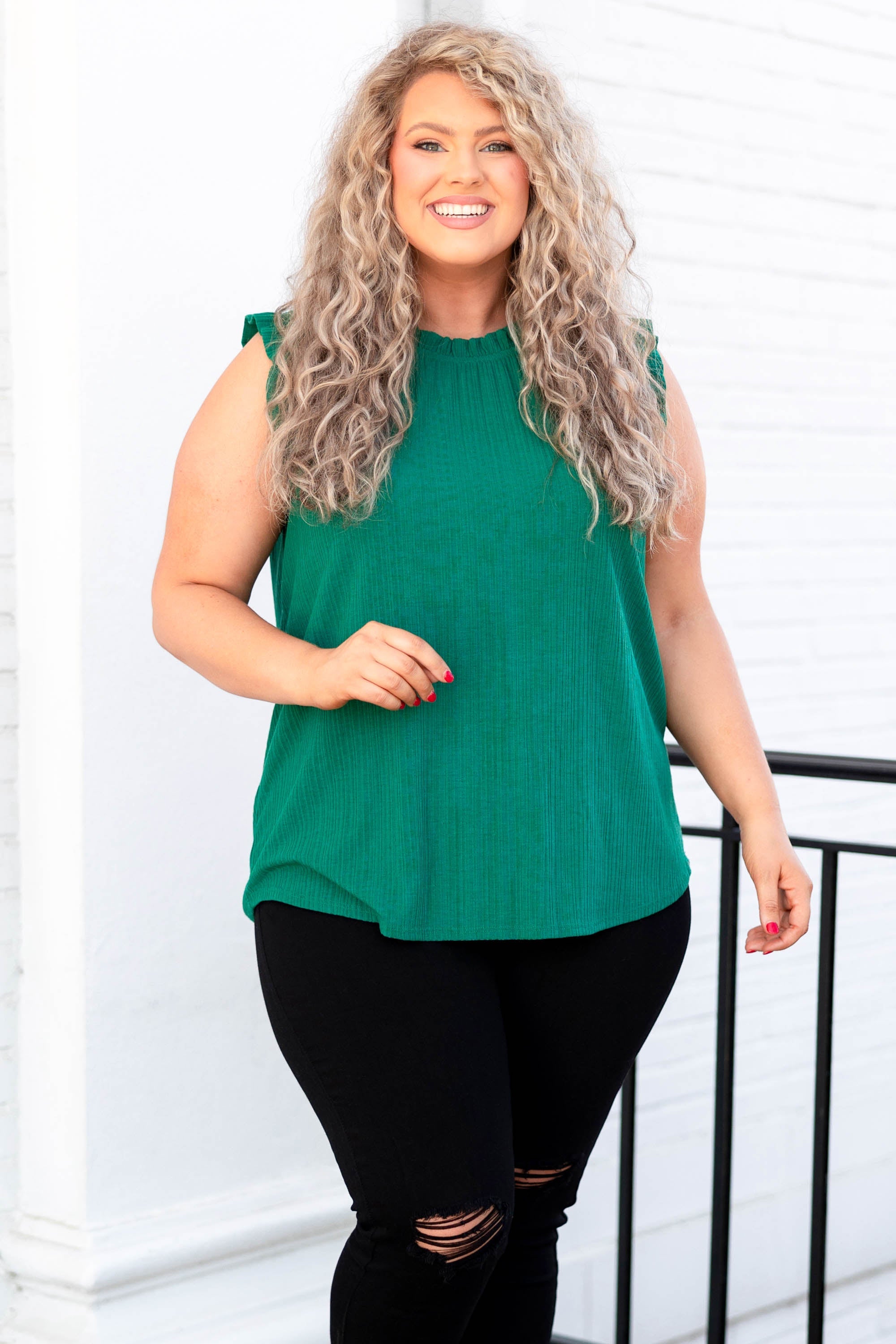 In My Favor Top, Teal