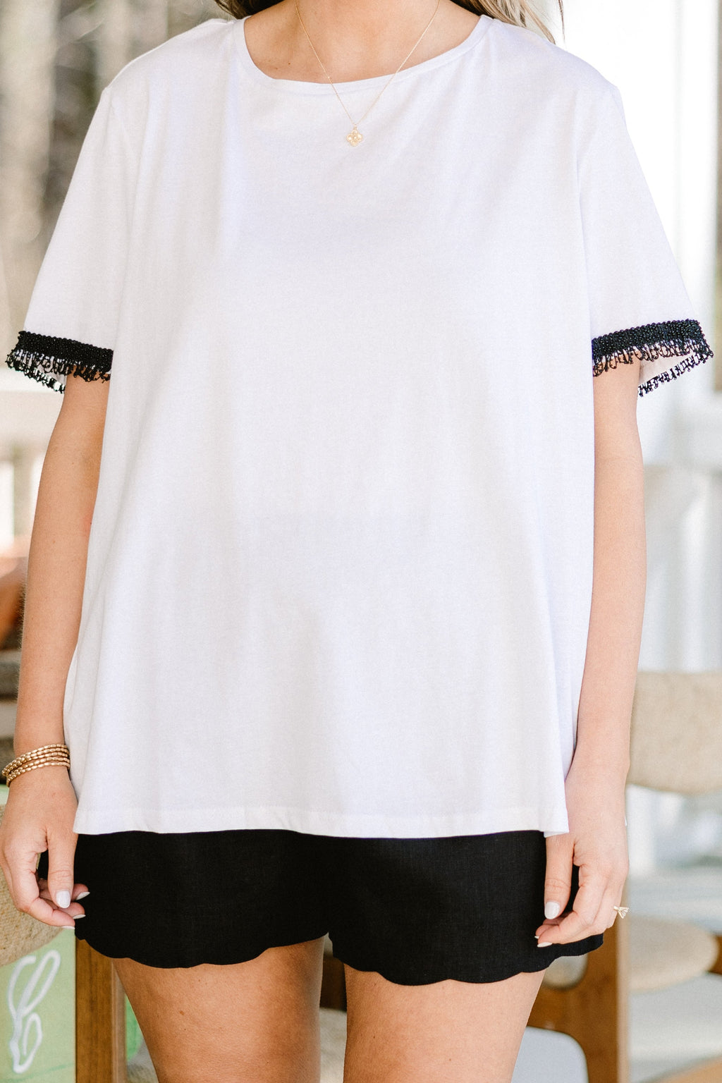 In One Breath Top, Off-White