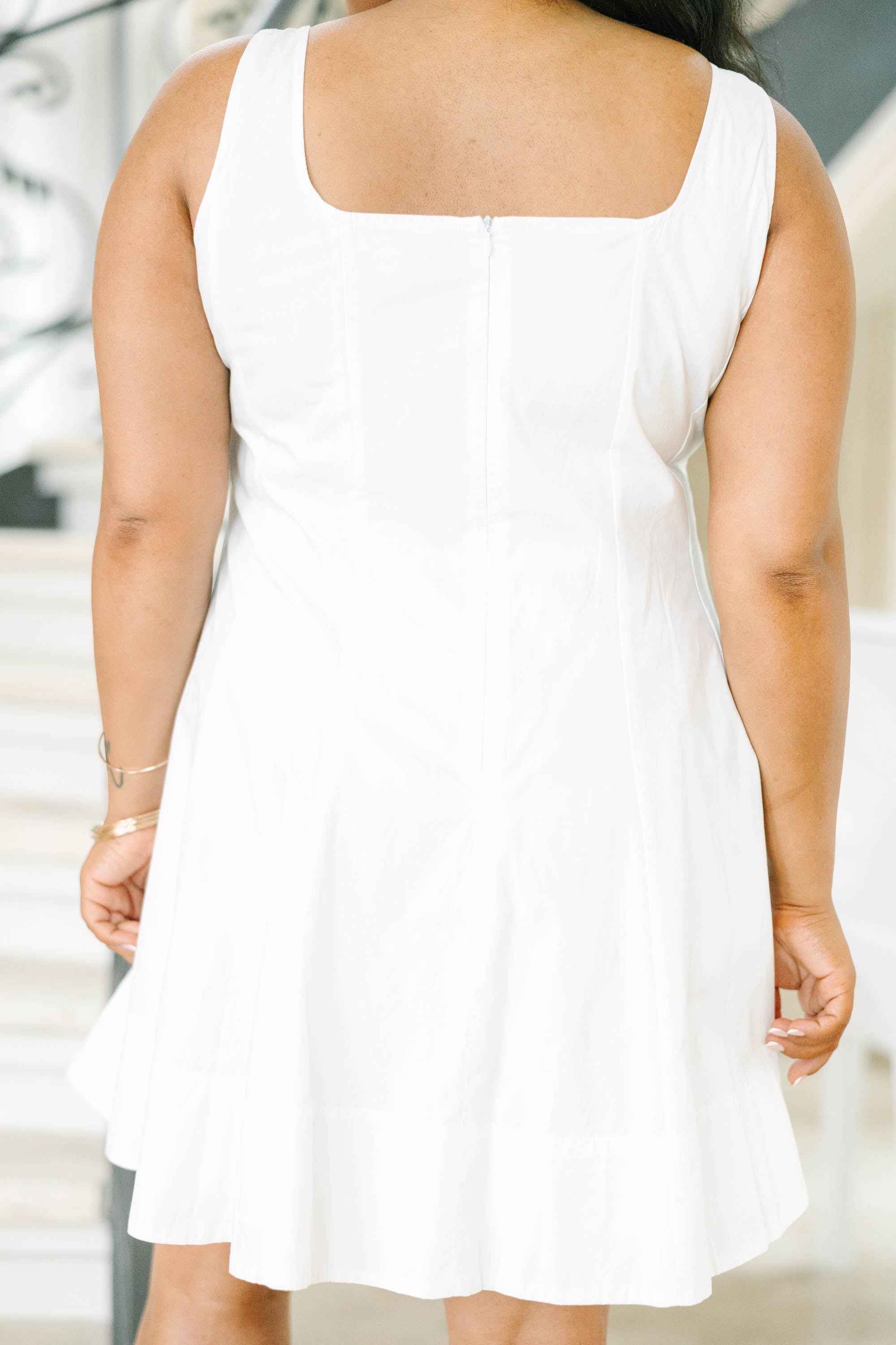 In The Glow Dress, White