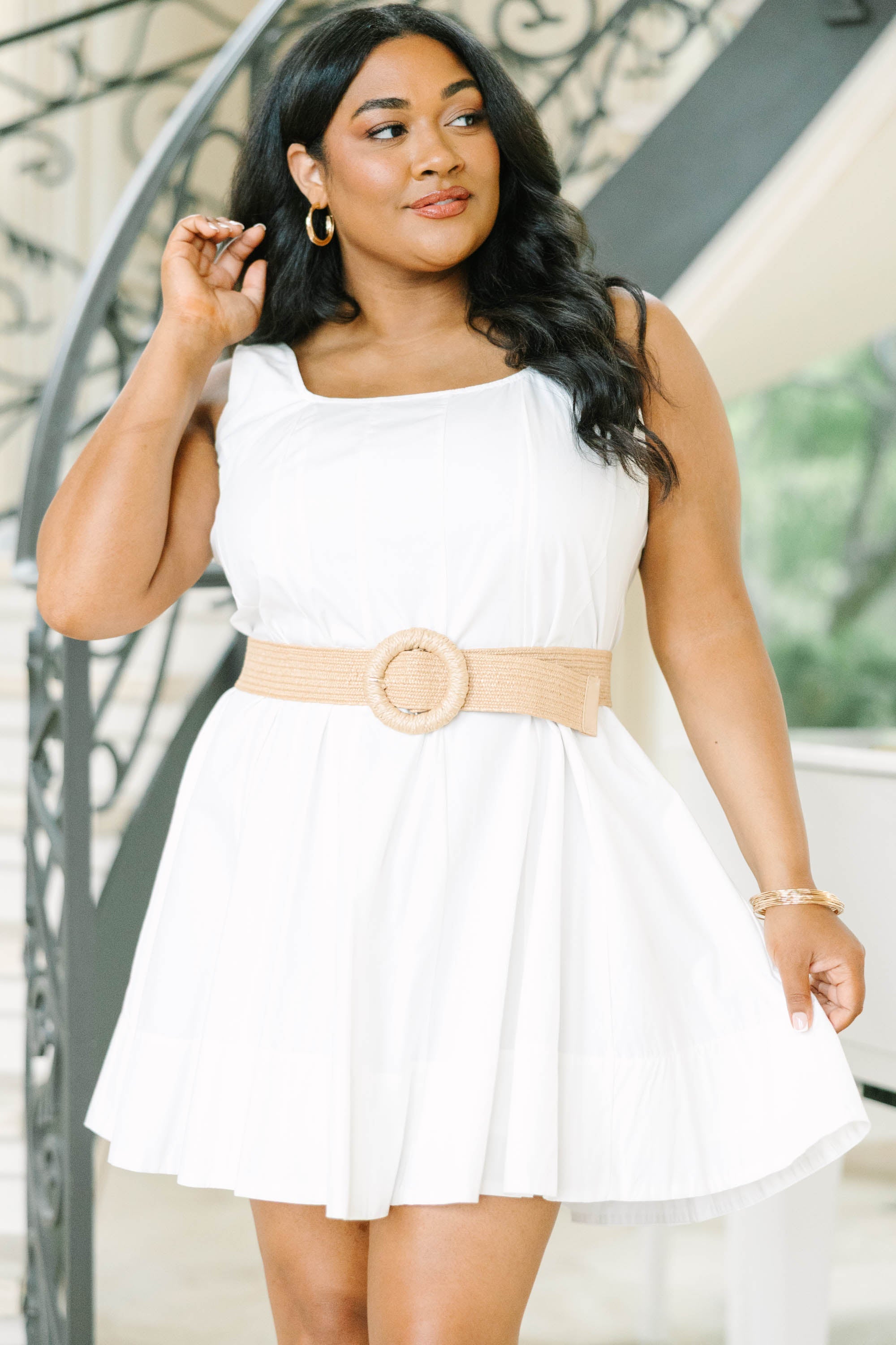 In The Glow Dress, White