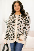 In The Know Cardigan, Leopard