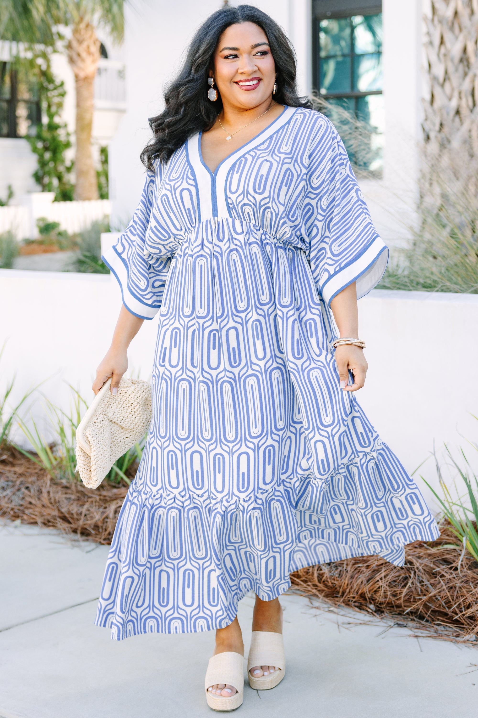 In The Salty Air Dress, Blue