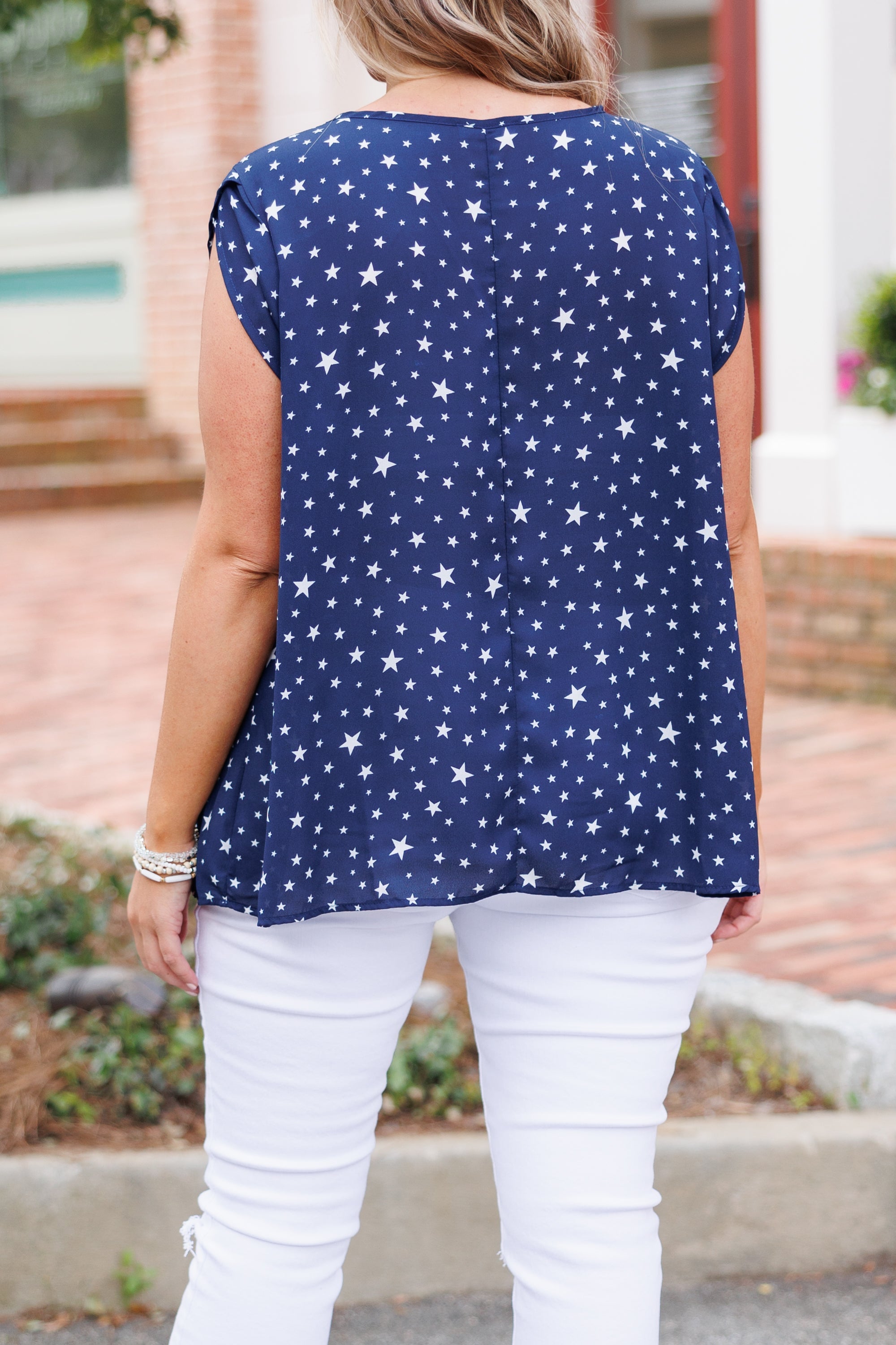 In the Stars Top, Navy