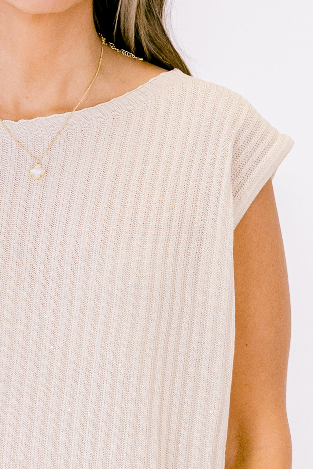 In Vacay Mode Top, Ivory