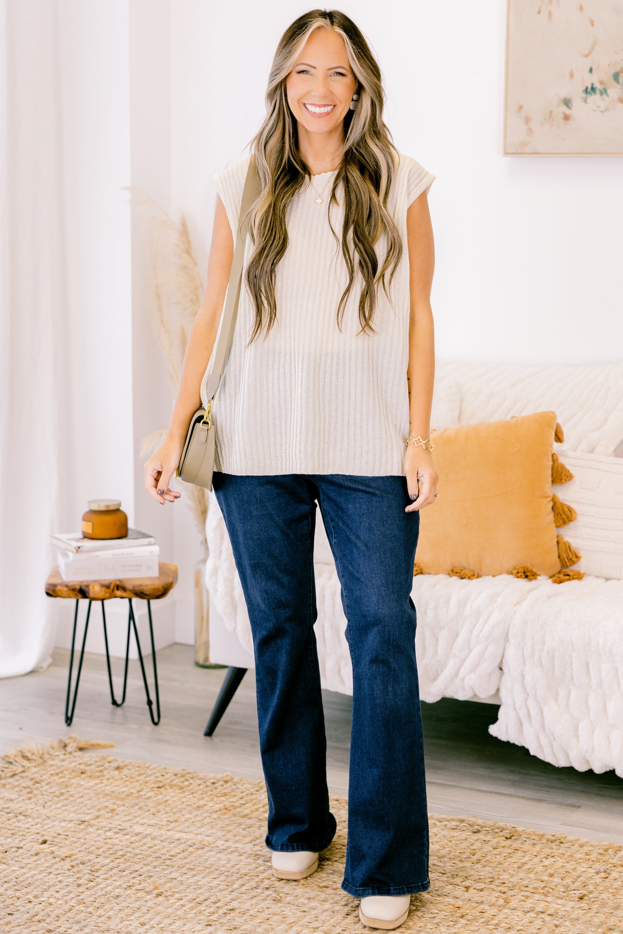 In Vacay Mode Top, Ivory