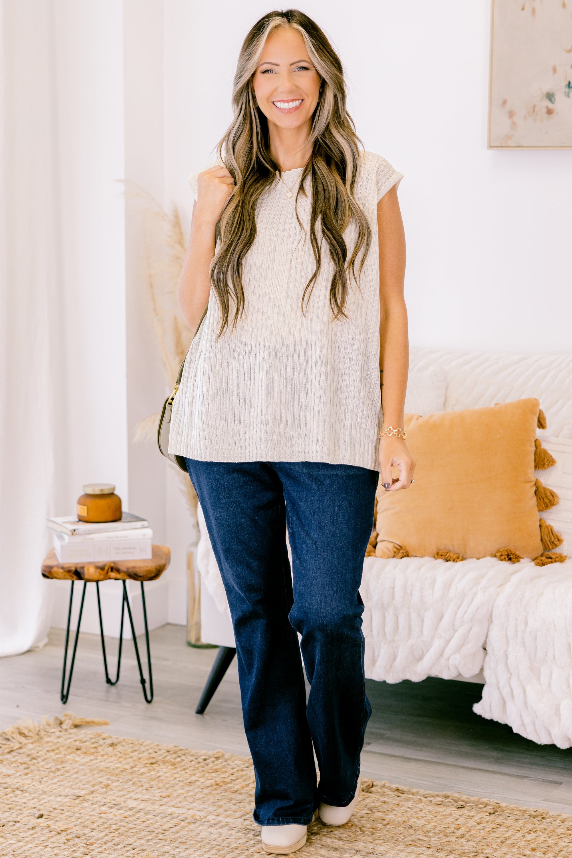 In Vacay Mode Top, Ivory