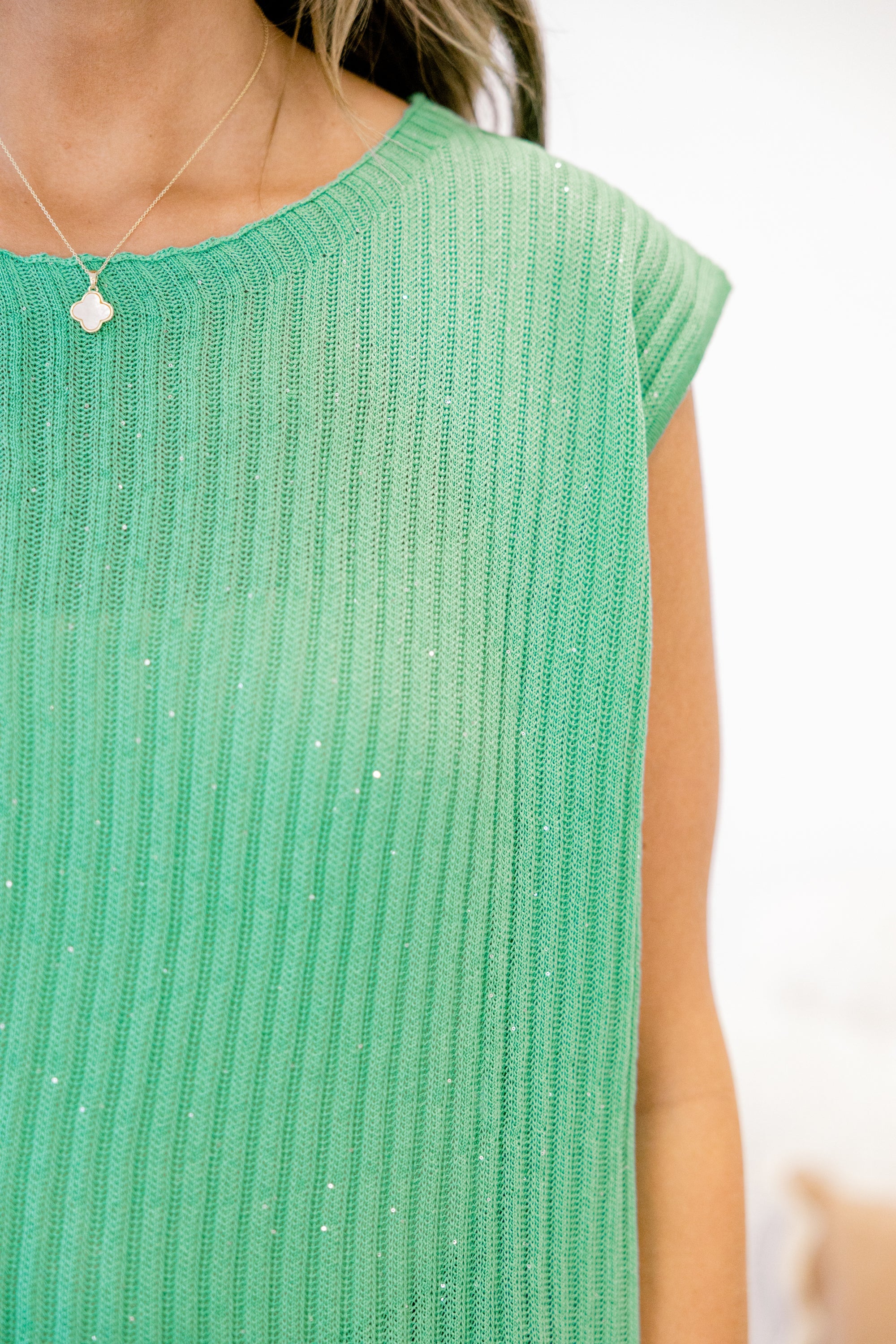 In Vacay Mode Top, Mint