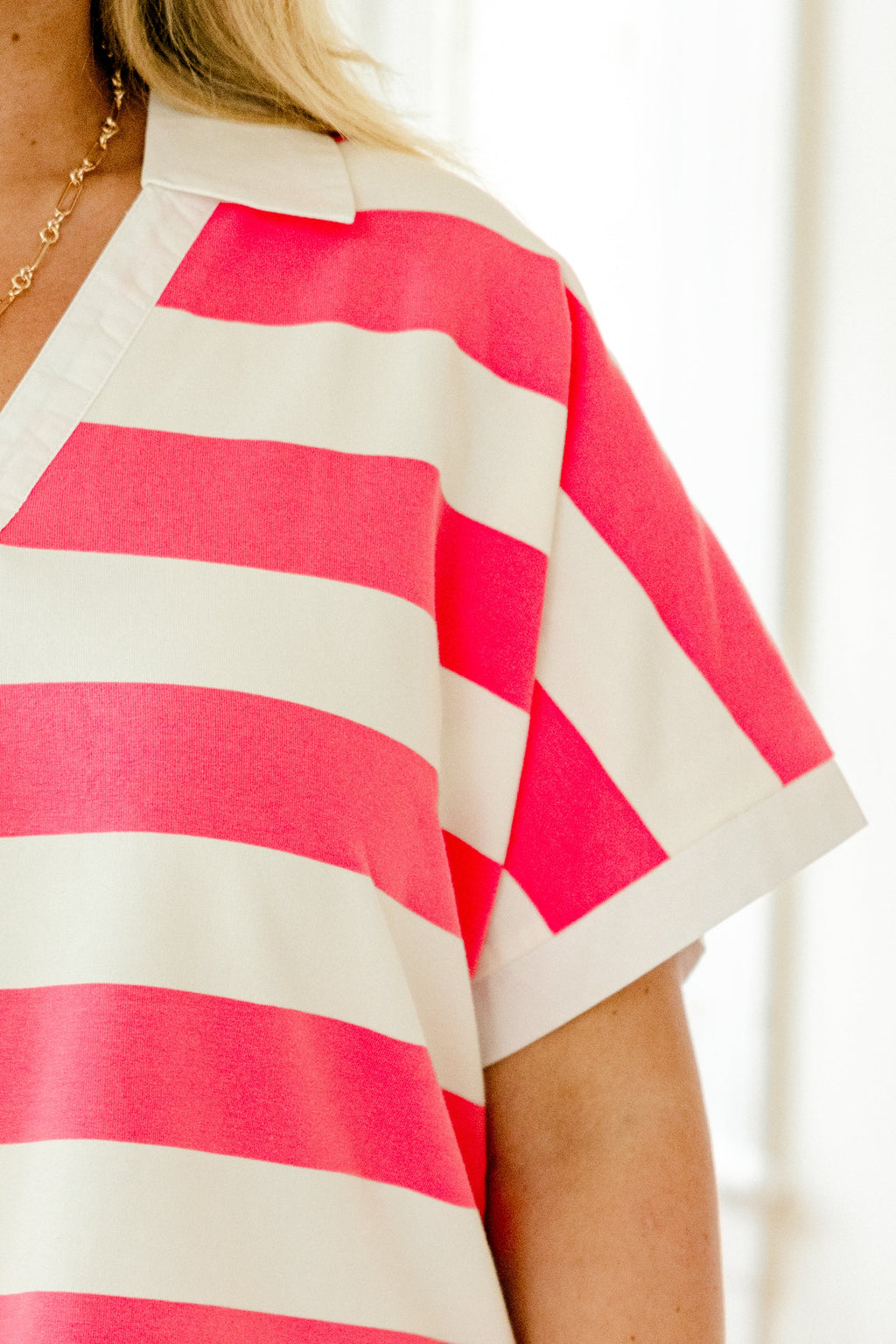 In Wonderland Top, Bubble Pink