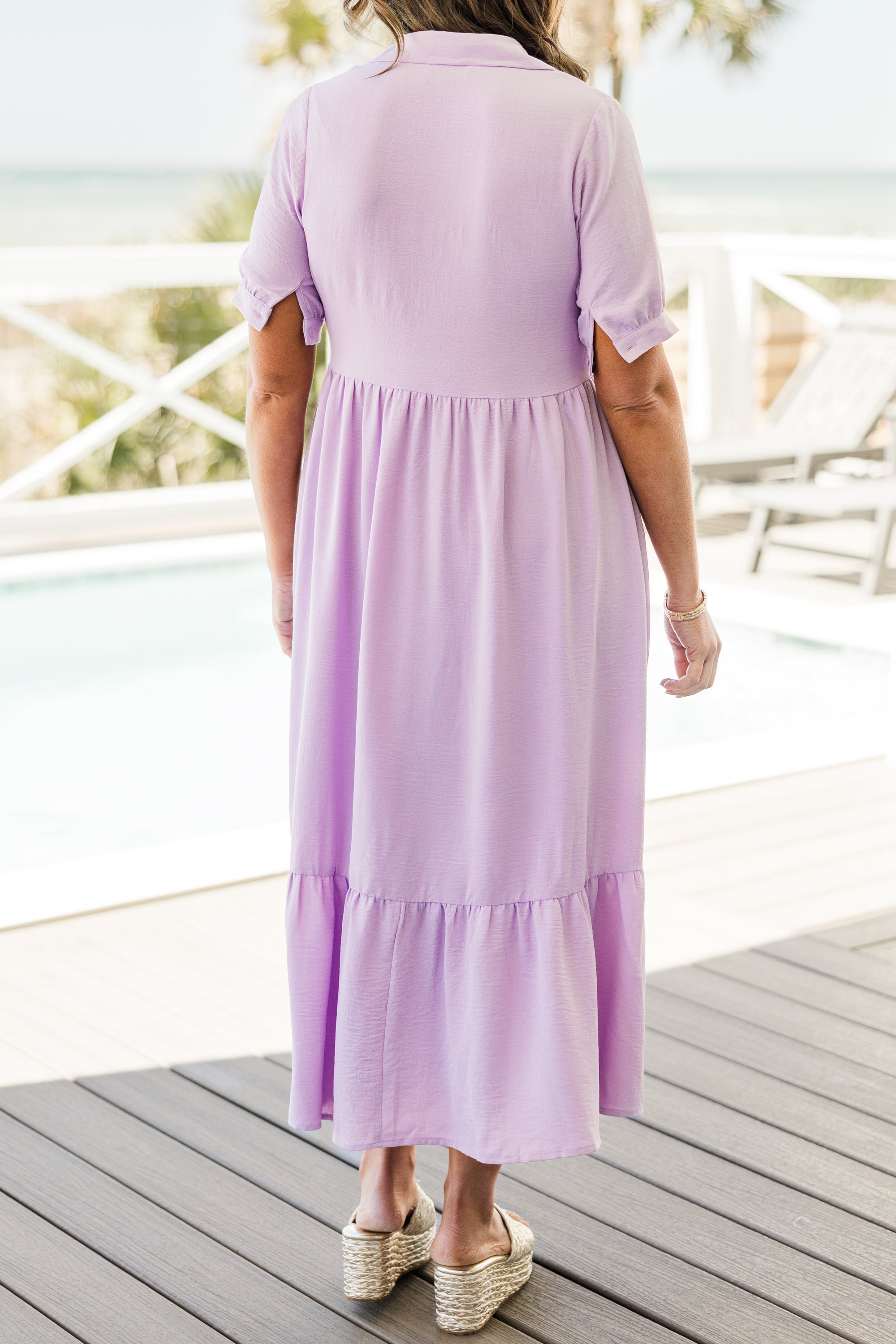 In Your Happy Place Dress, Lavender