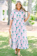 In Your Happy Place Dress, Light Pink