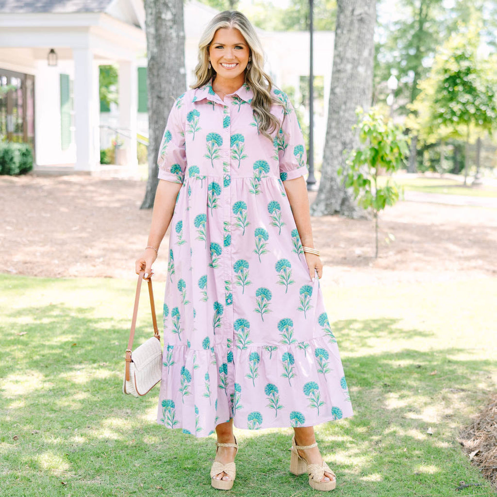 In Your Happy Place Dress, Light Pink