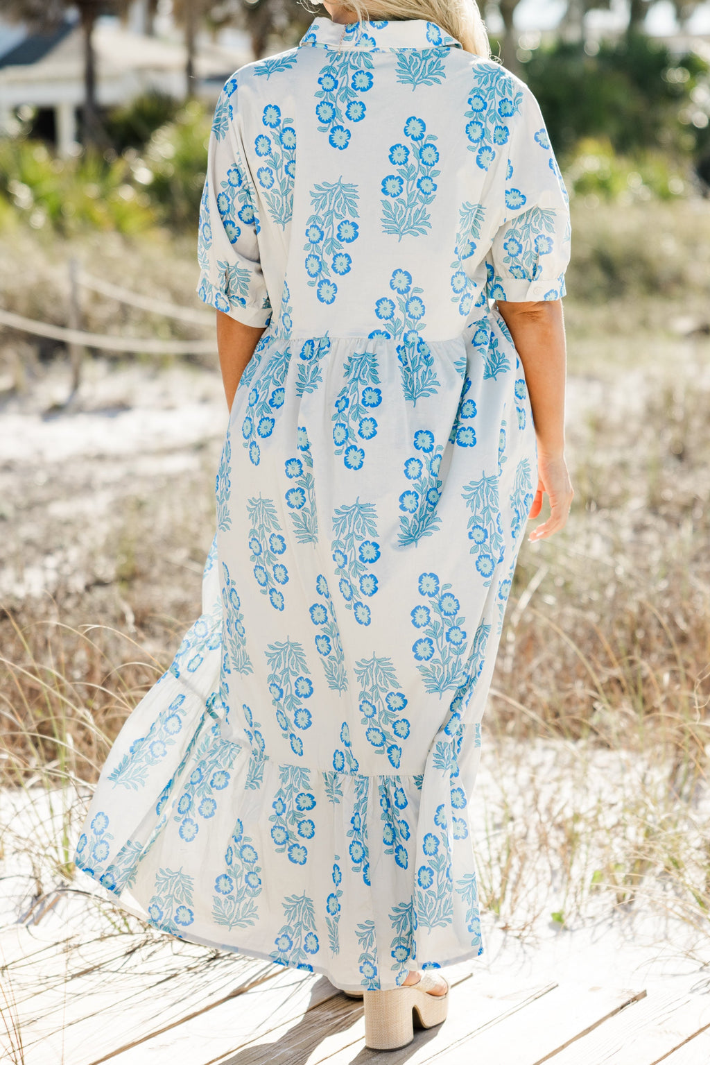 In Your Happy Place Dress, Sky Blue