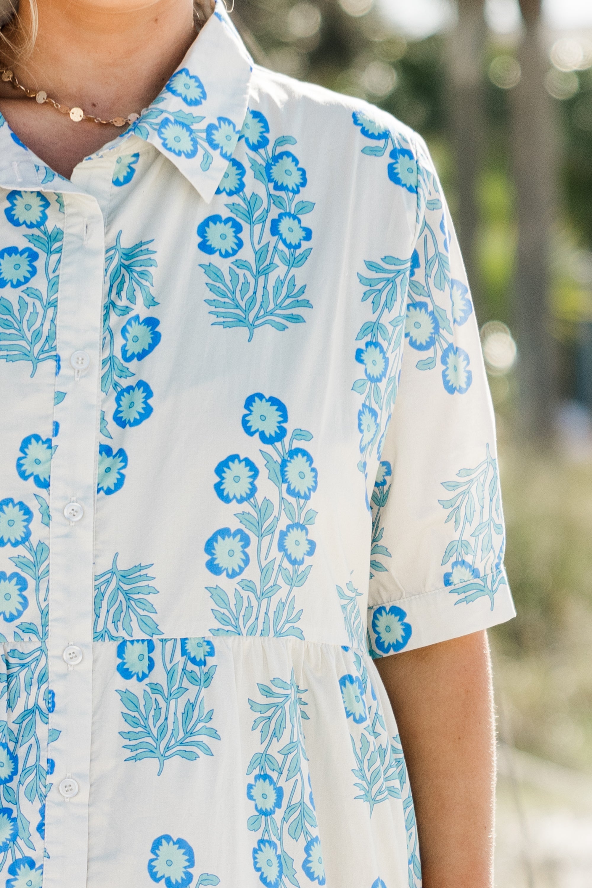In Your Happy Place Dress, Sky Blue