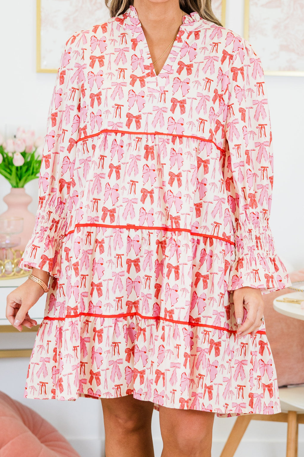 Infinite Allure Dress, Pink