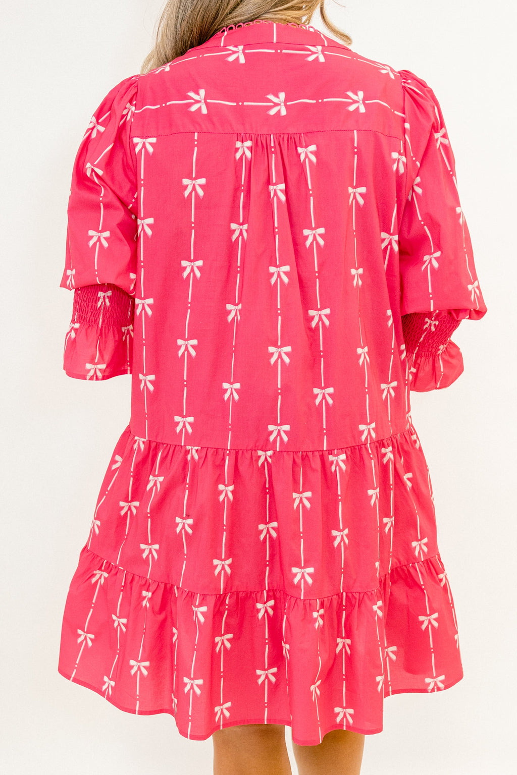 Infinite Allure Dress, Pink Bow
