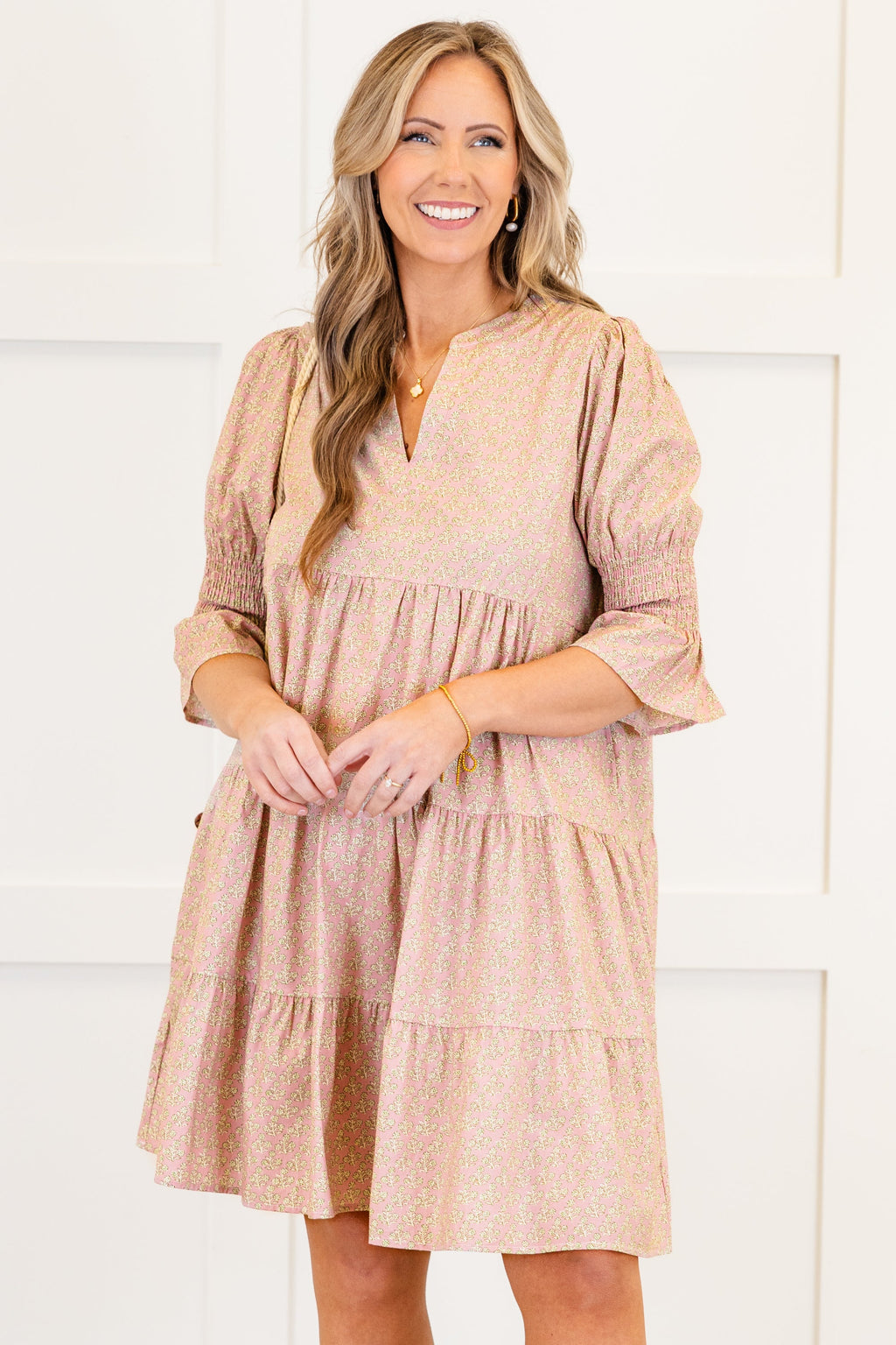 Infinite Allure Dress, Pink Floral
