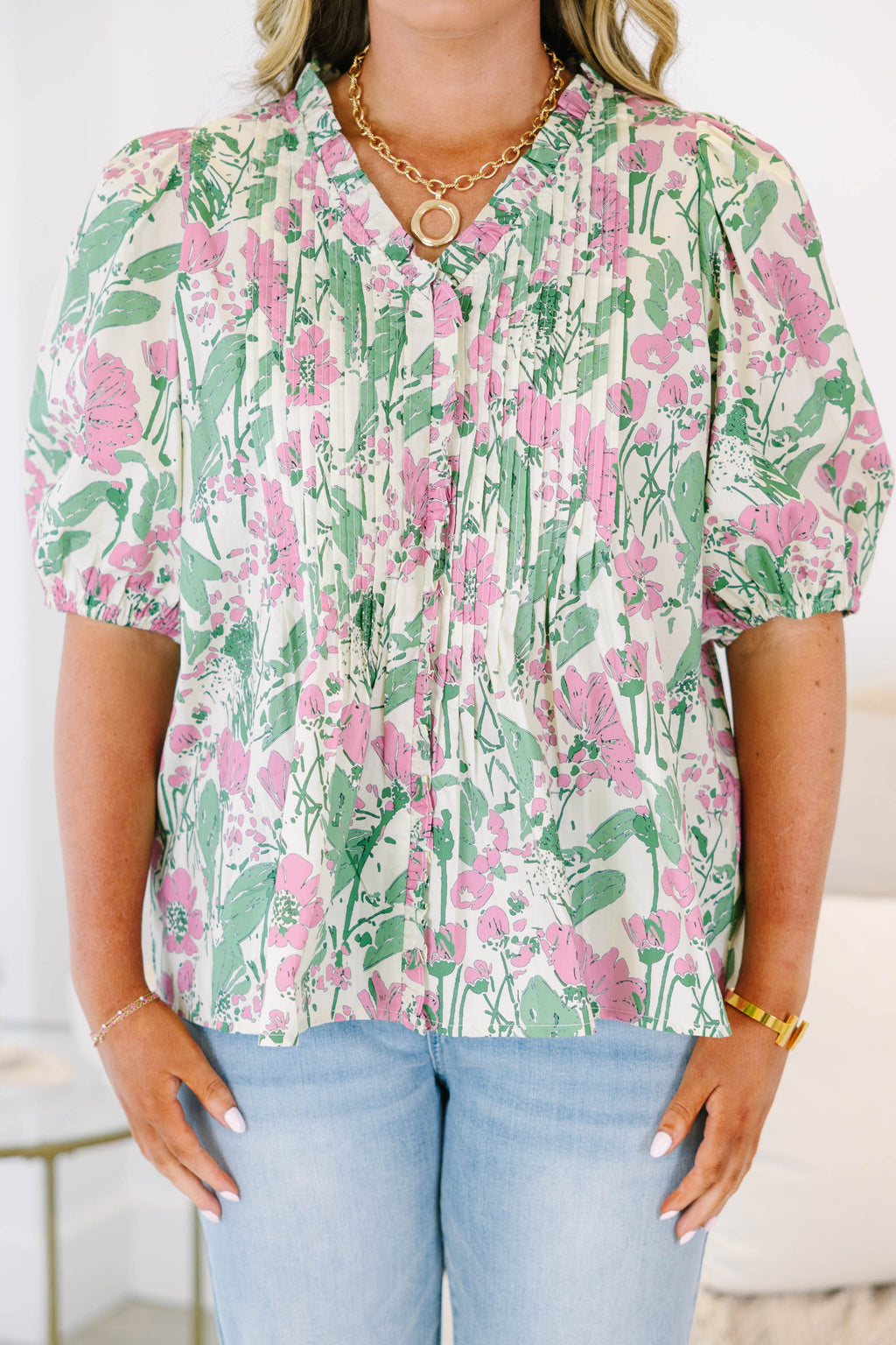 In Harmony Top, Pink