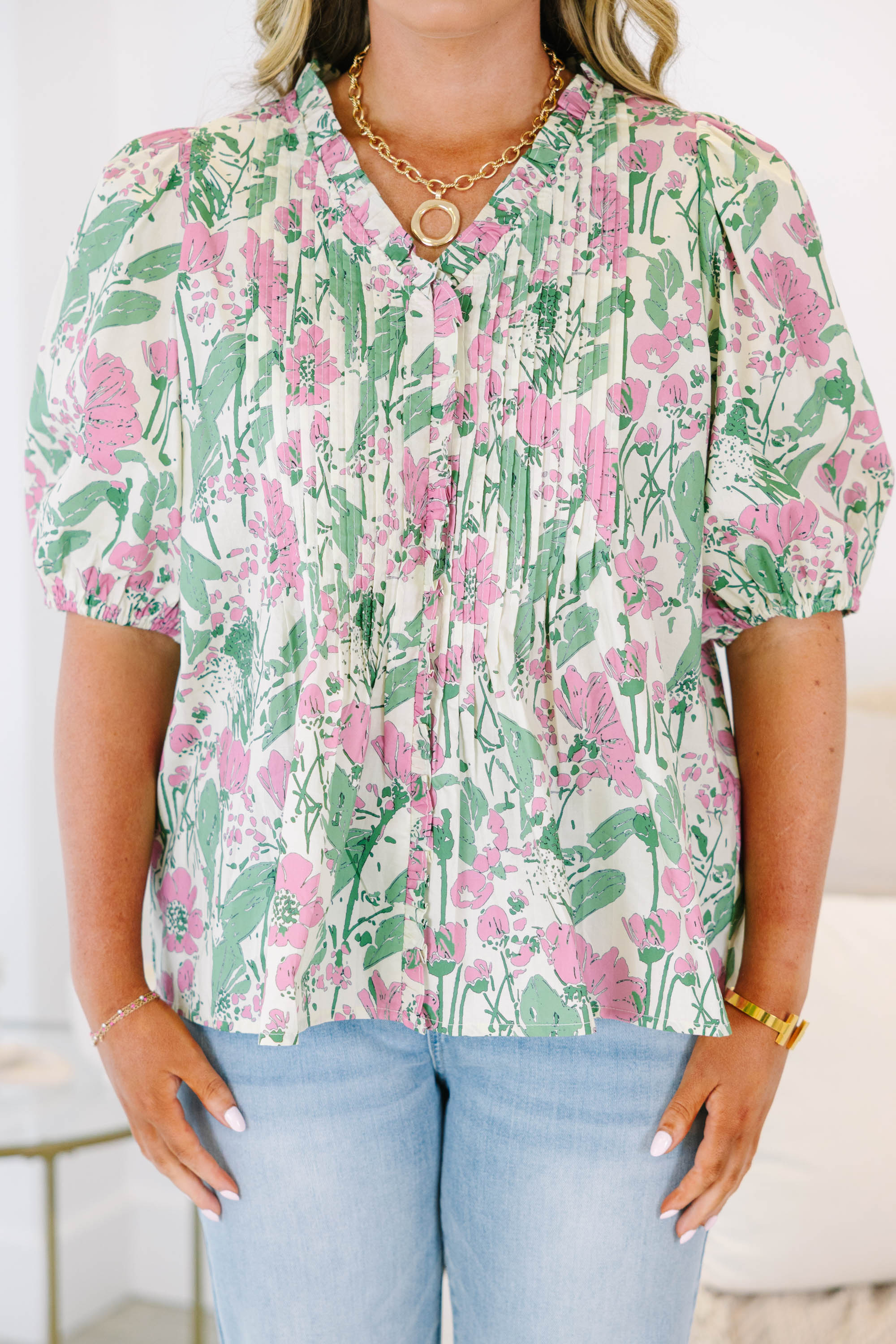In Harmony Top, Pink