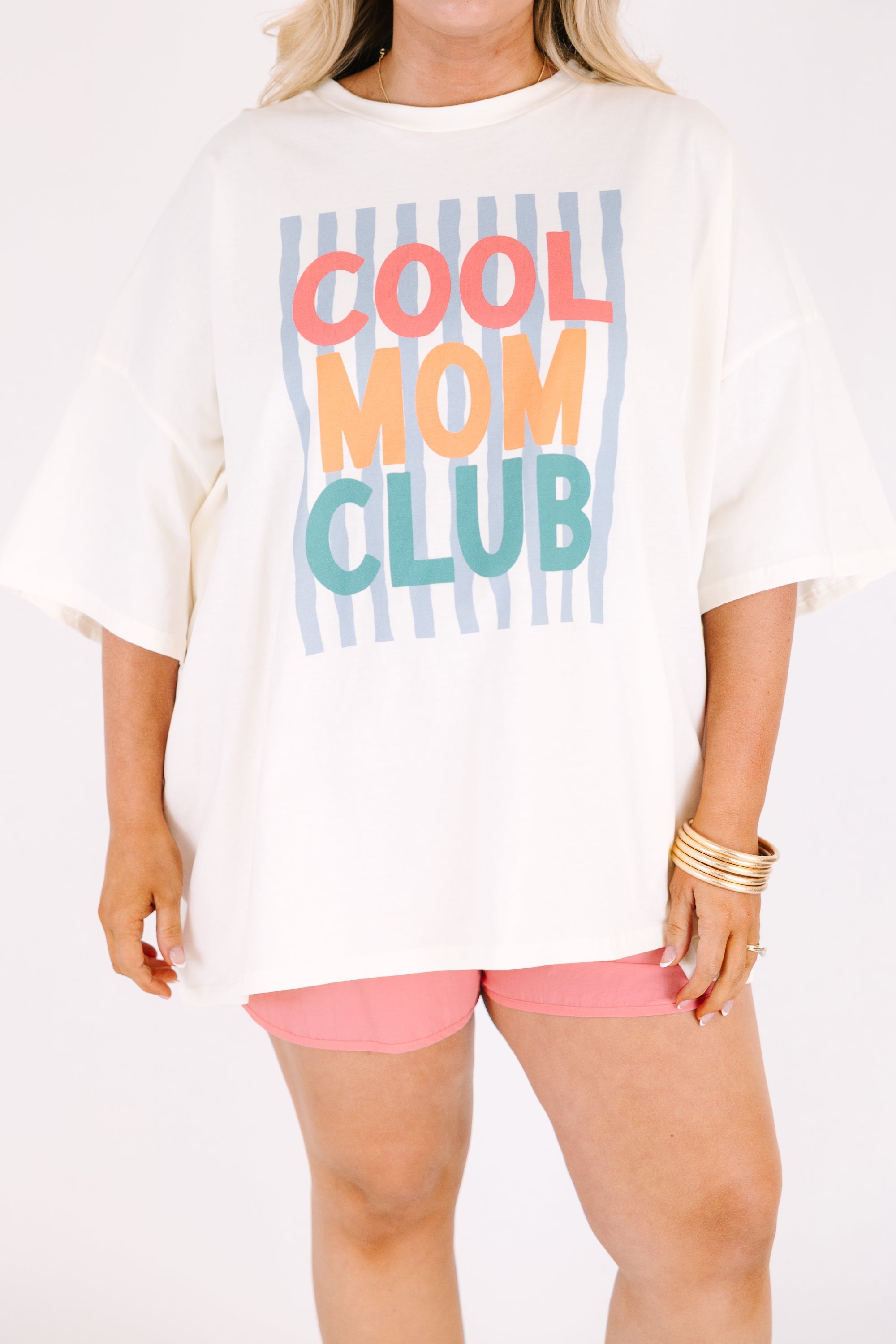 In the Club Boyfriend Tee, Ivory