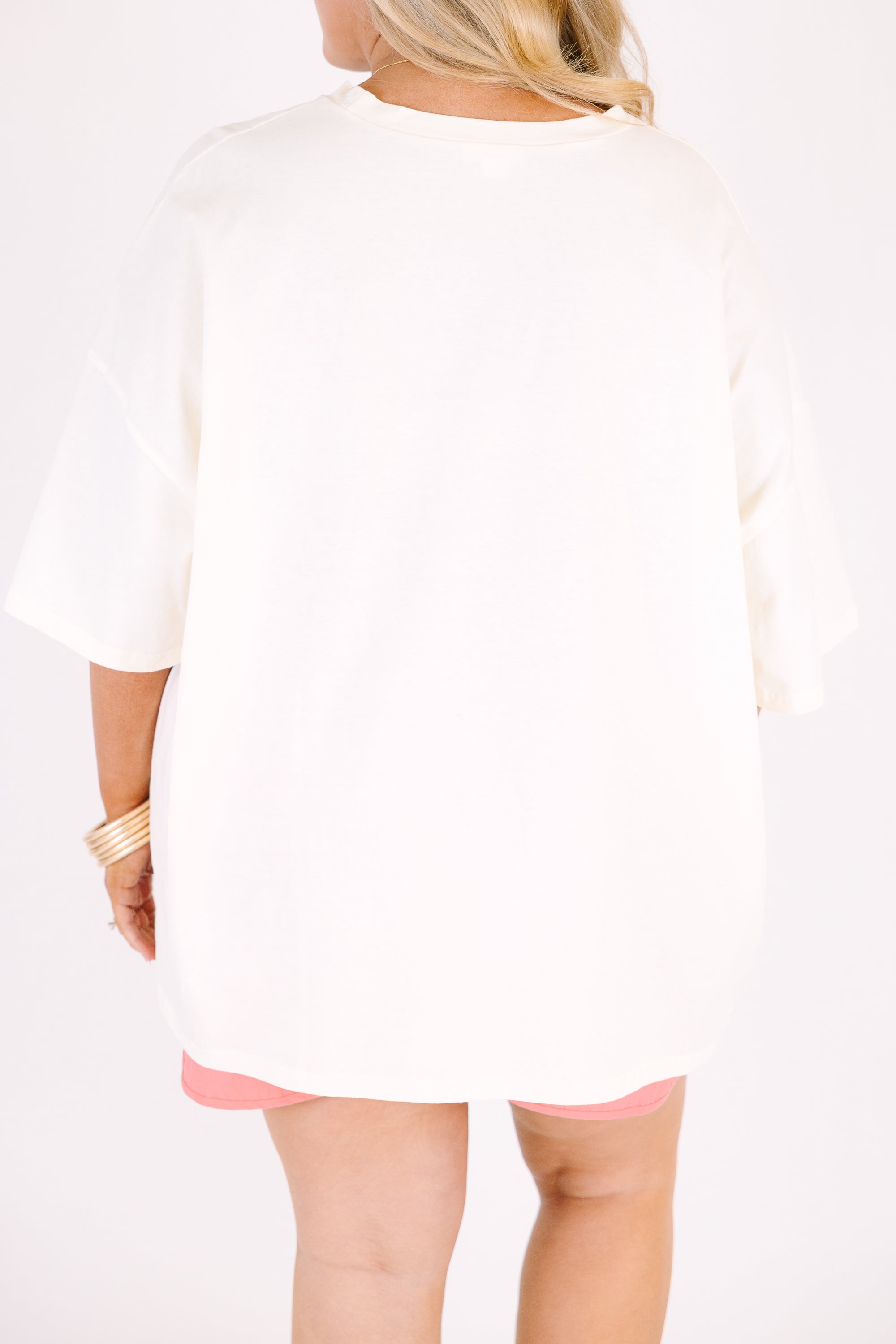 In the Club Boyfriend Tee, Ivory