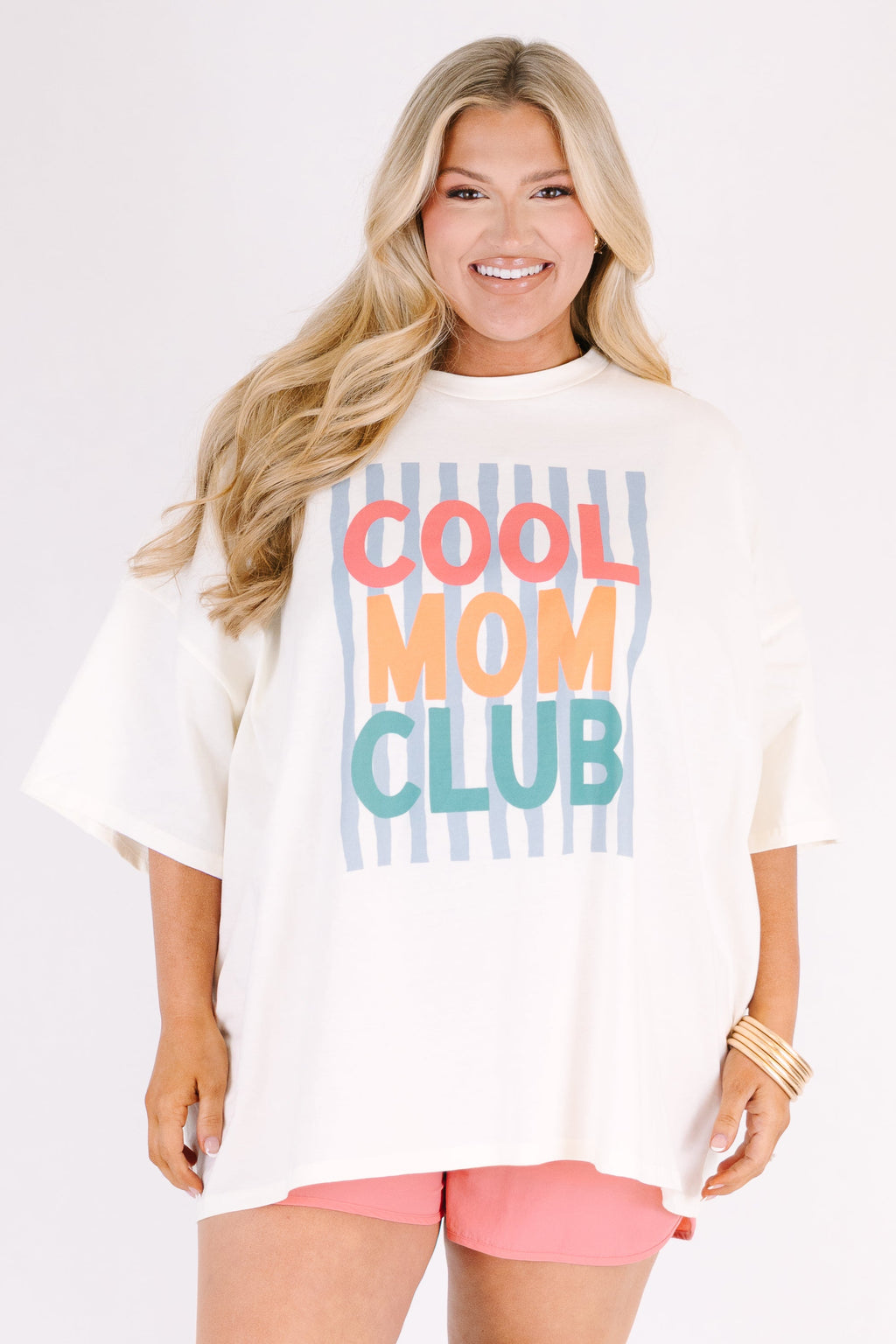 In the Club Boyfriend Tee, Ivory