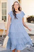 It's All Happening Dress, Blue