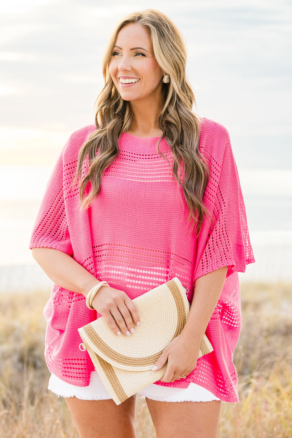 It's The Standard Sweater, Hot Pink