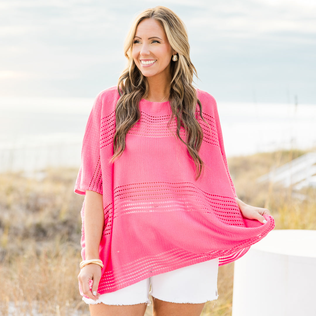 It's The Standard Sweater, Hot Pink