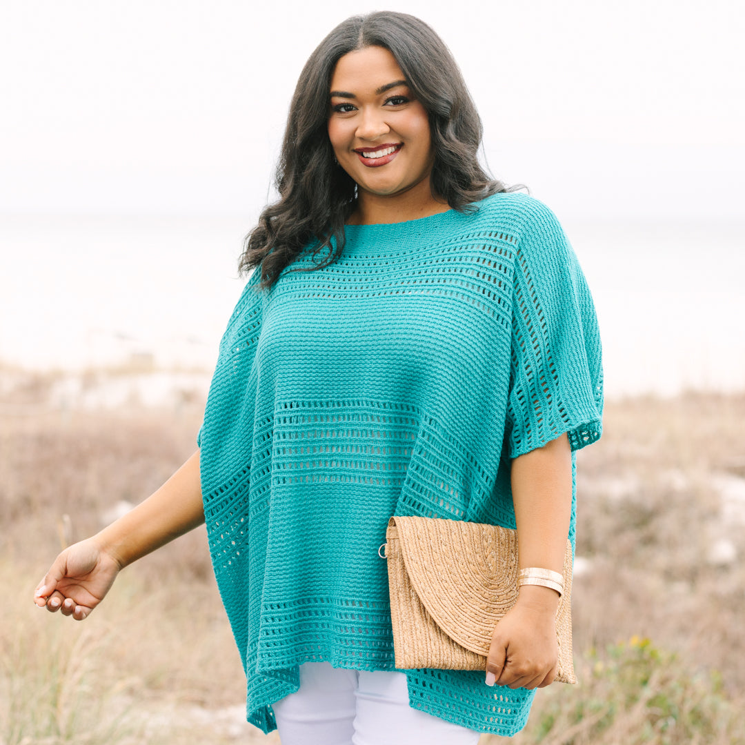 It's The Standard Sweater, Teal