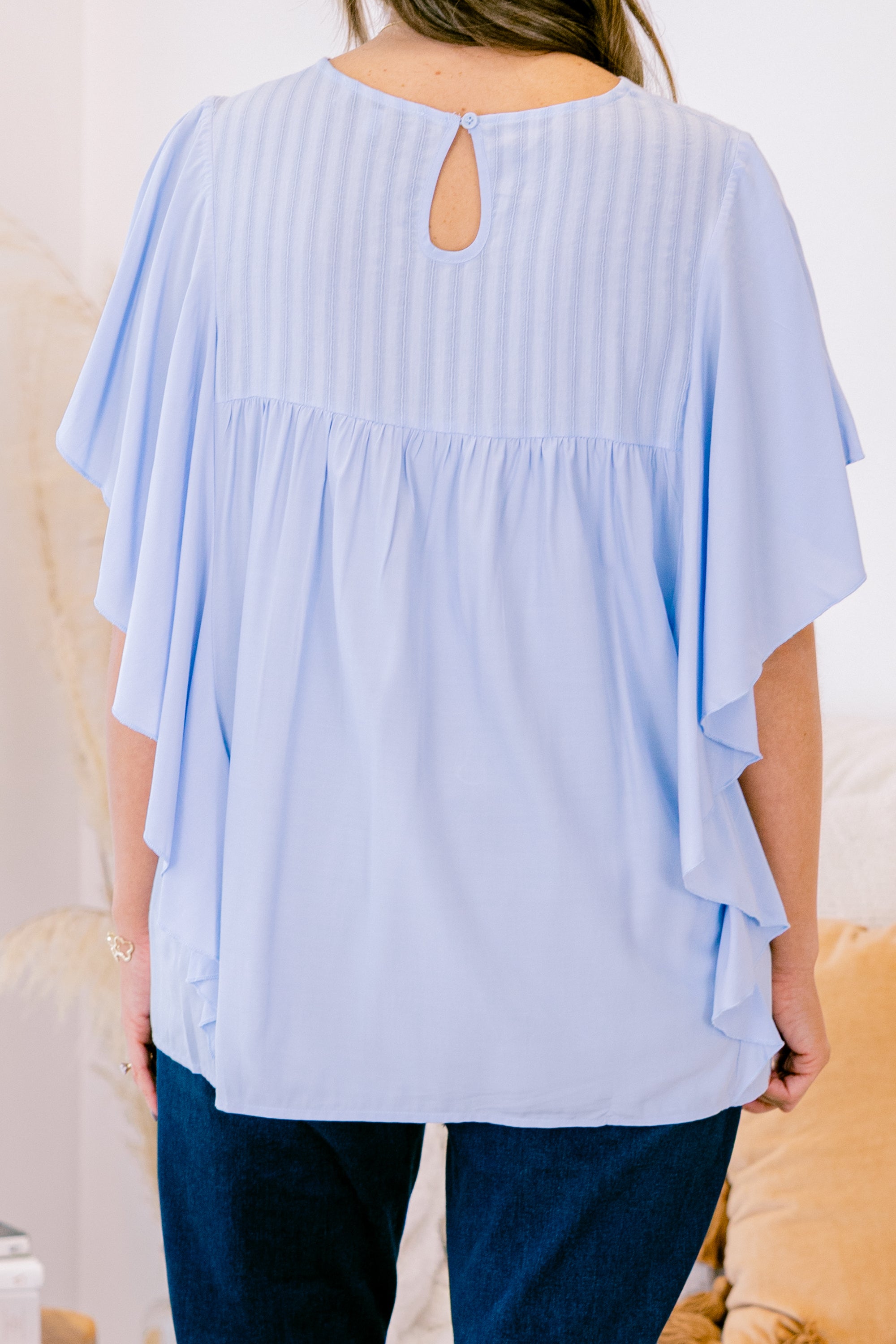 Joy And Jasmine Top, Blue