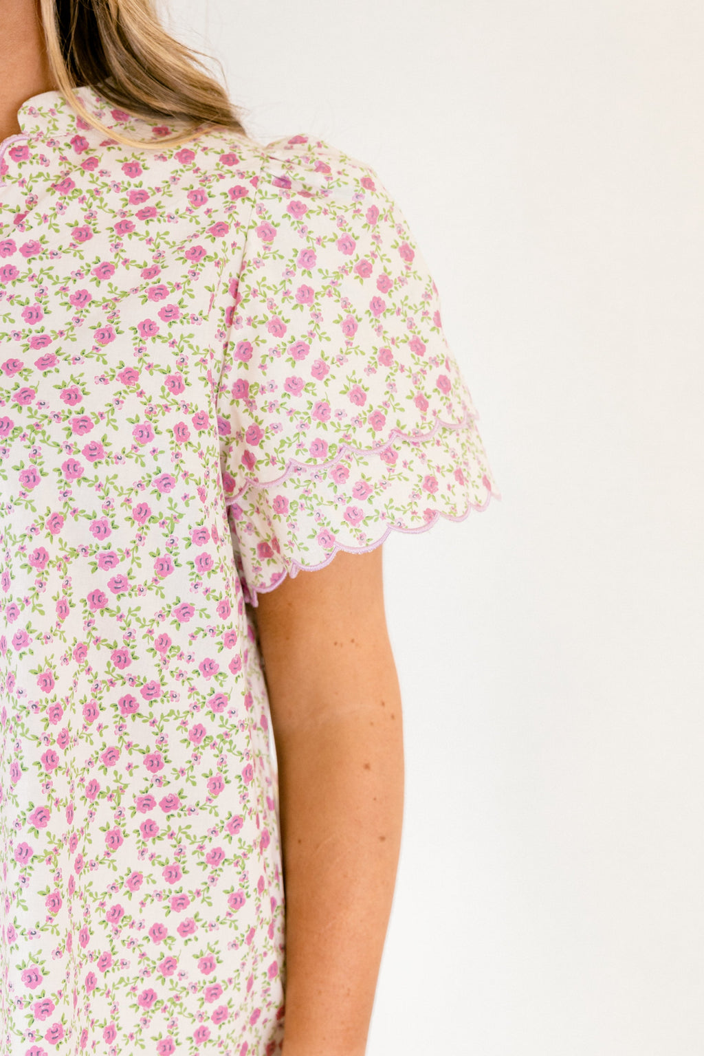 Joy In the Journey Top, Purple Floral