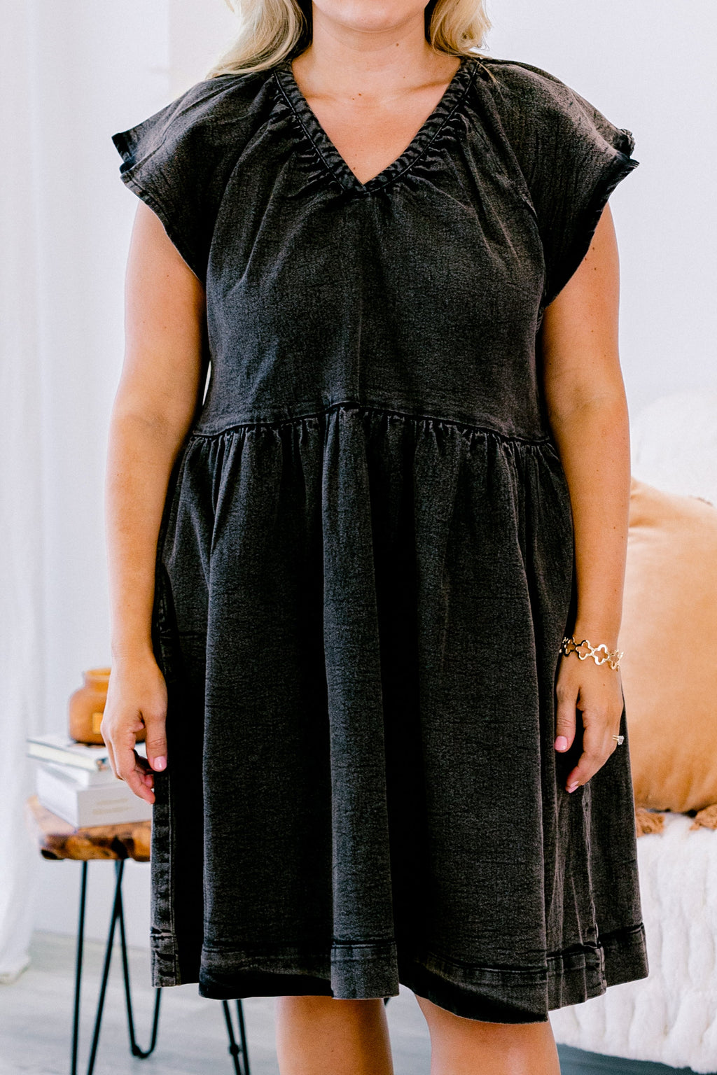 Joy of Simplicity Dress, Black
