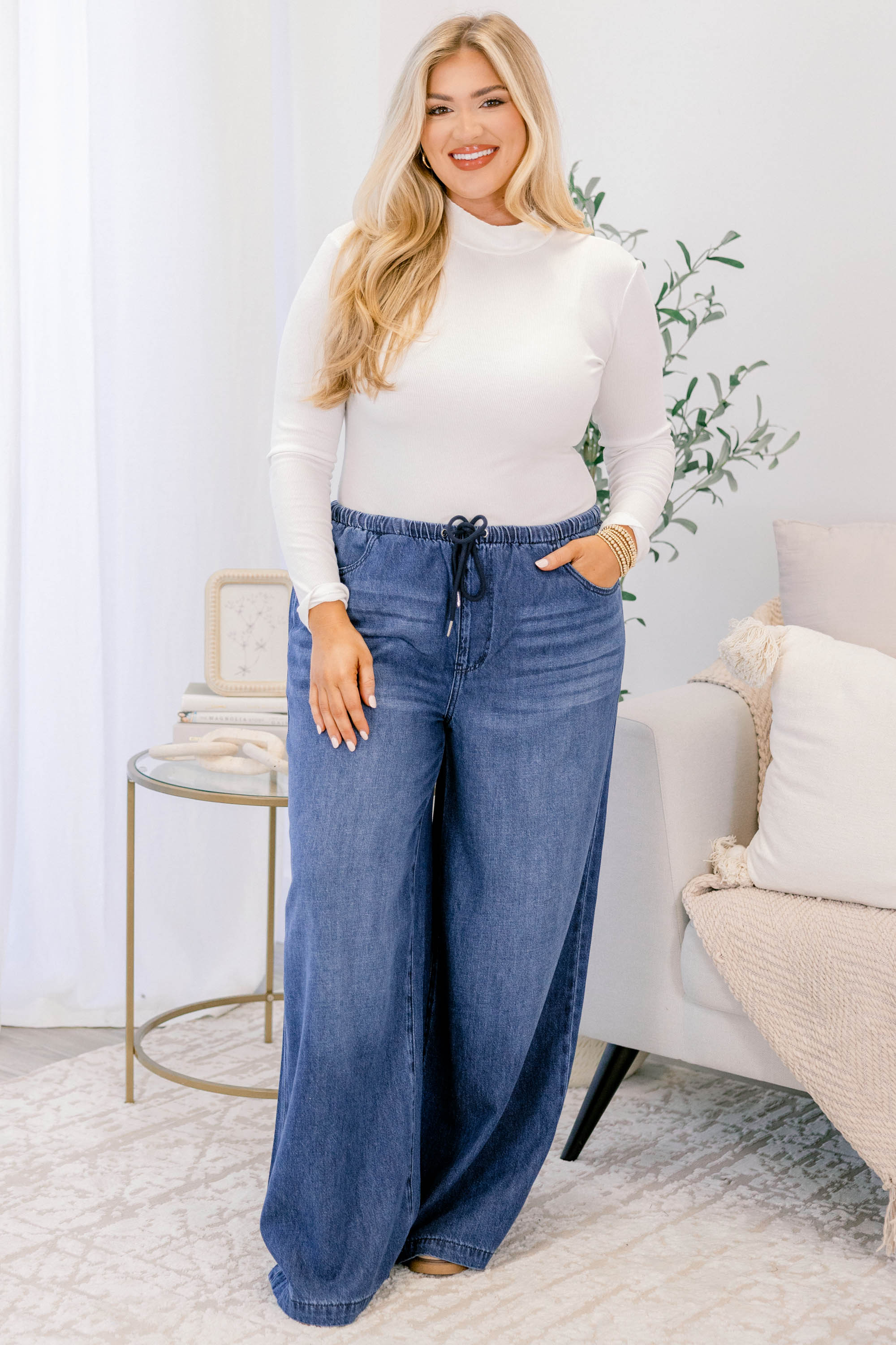 Judy Blue: All The Angles Jeans, Dark Wash