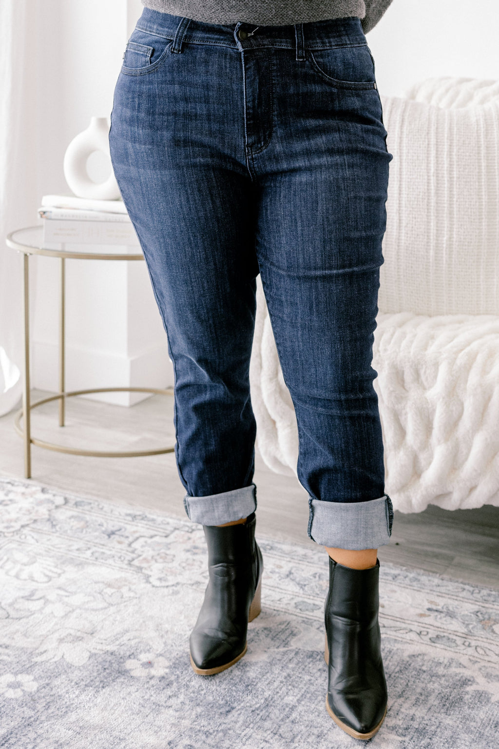 Judy Blue: Comes Down To This Jeans, Dark Wash