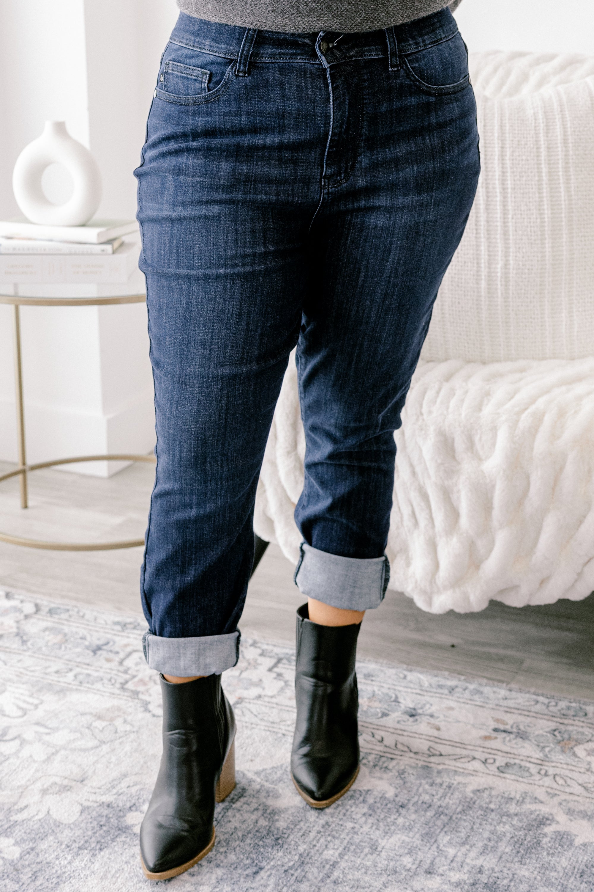 Judy Blue: Comes Down To This Jeans, Dark Wash